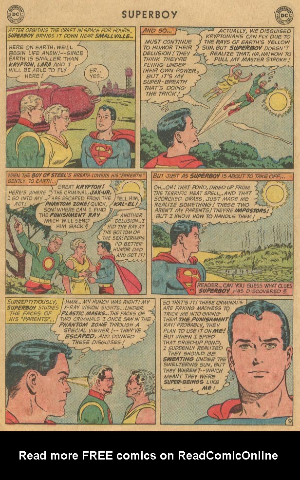 Read online Superboy (1949) comic -  Issue #100 - 10