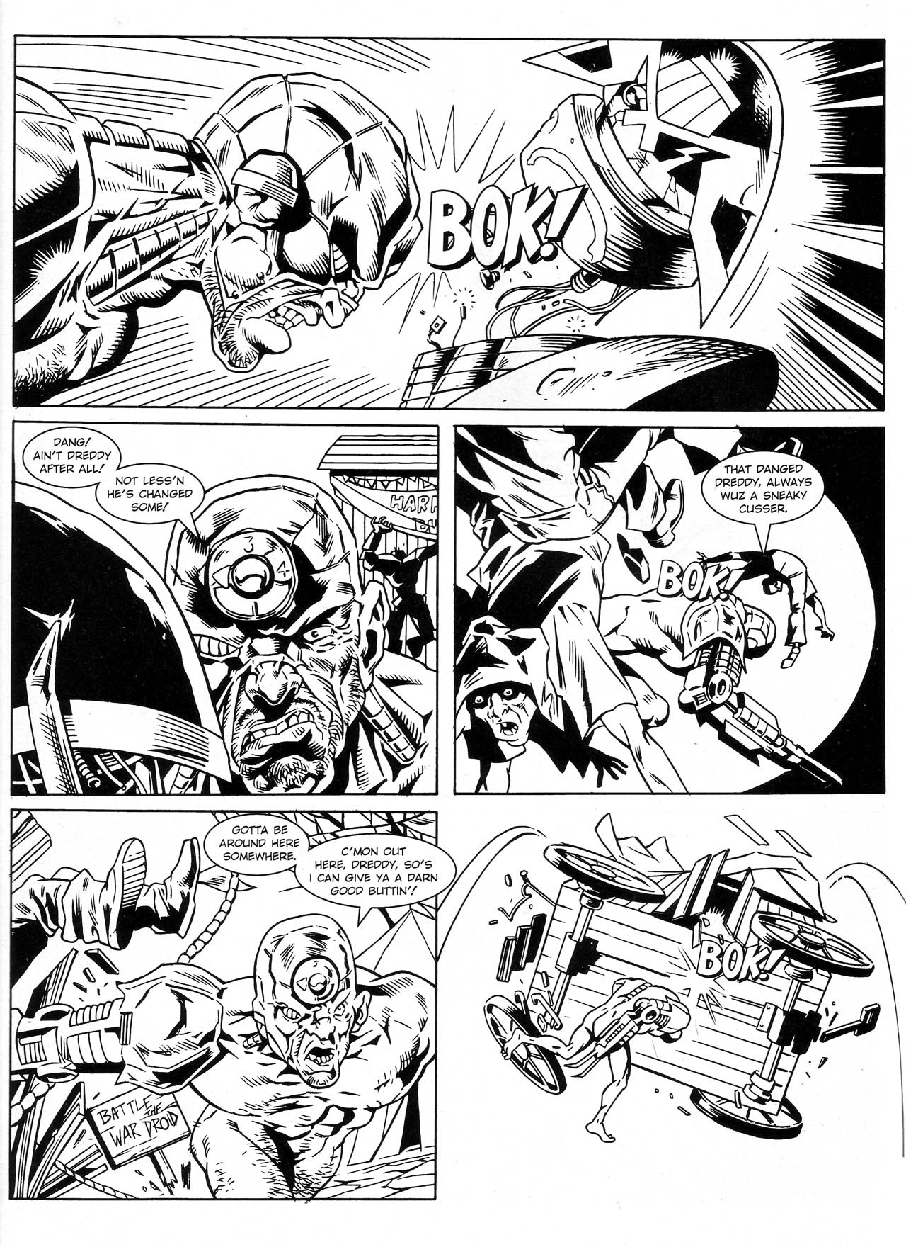 Read online Judge Dredd Megazine (vol. 3) comic -  Issue #74 - 21