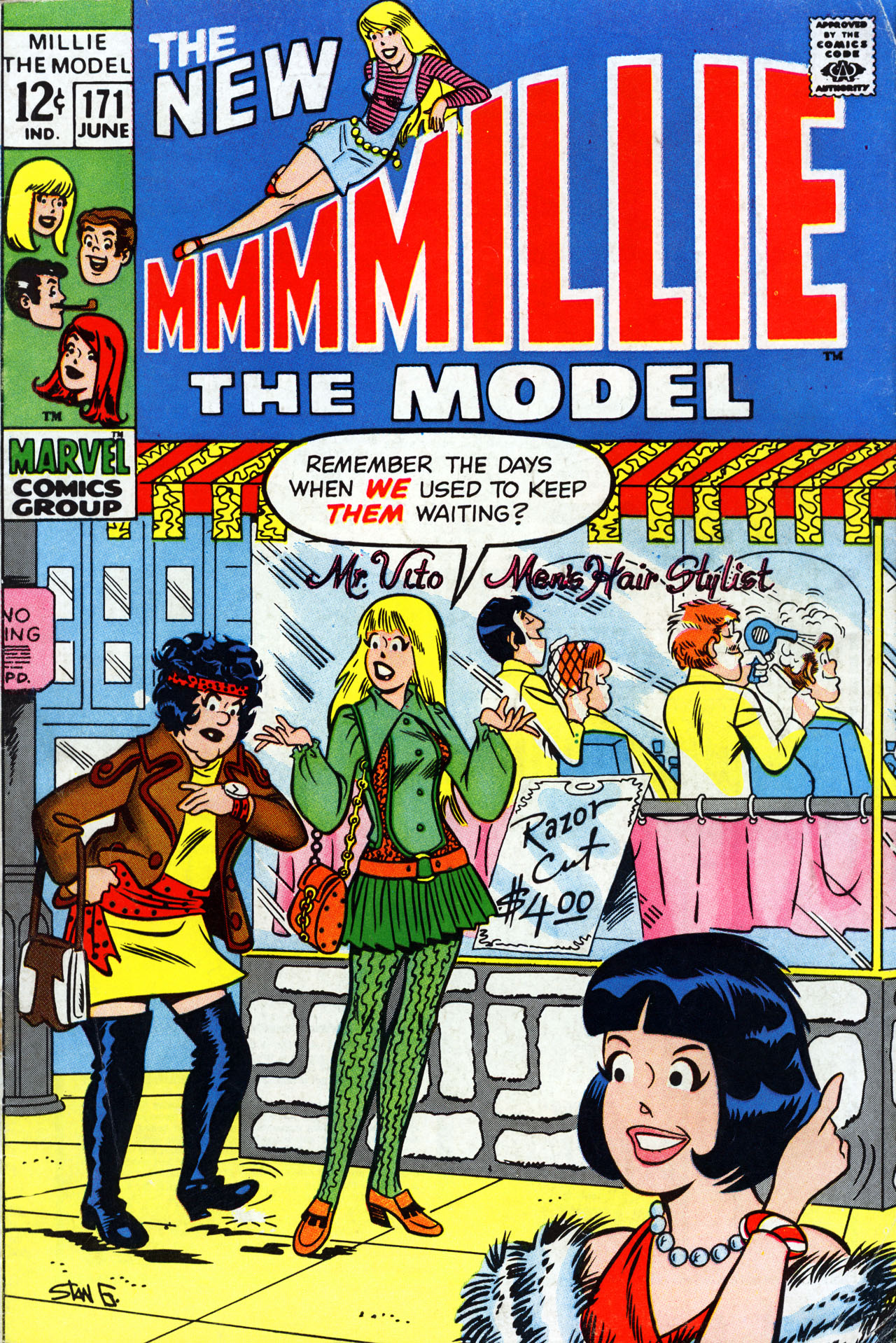 Read online Millie the Model comic -  Issue #171 - 1