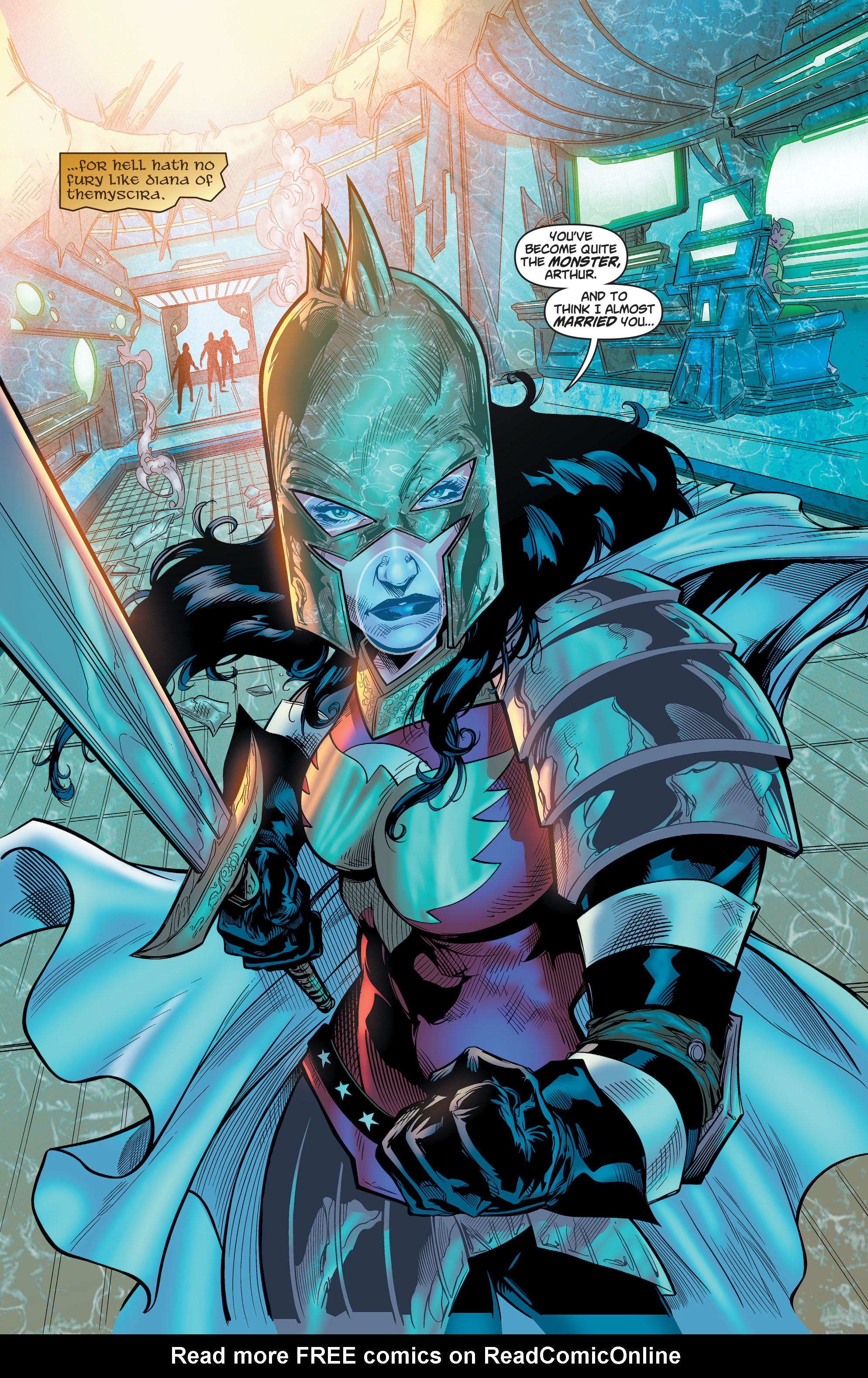Read online Flashpoint: The World of Flashpoint Featuring Wonder Woman comic -  Issue # Full - 106