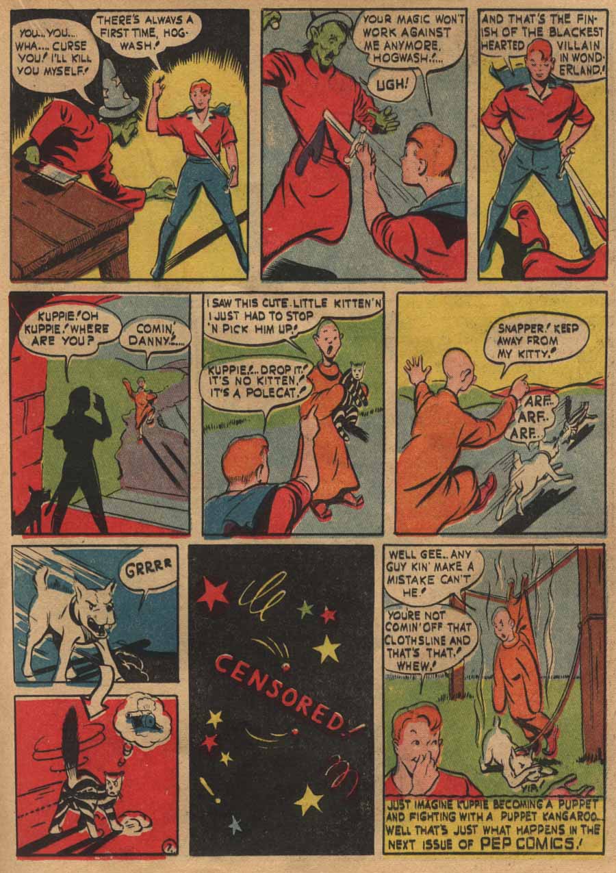 Read online Pep Comics comic -  Issue #21 - 33