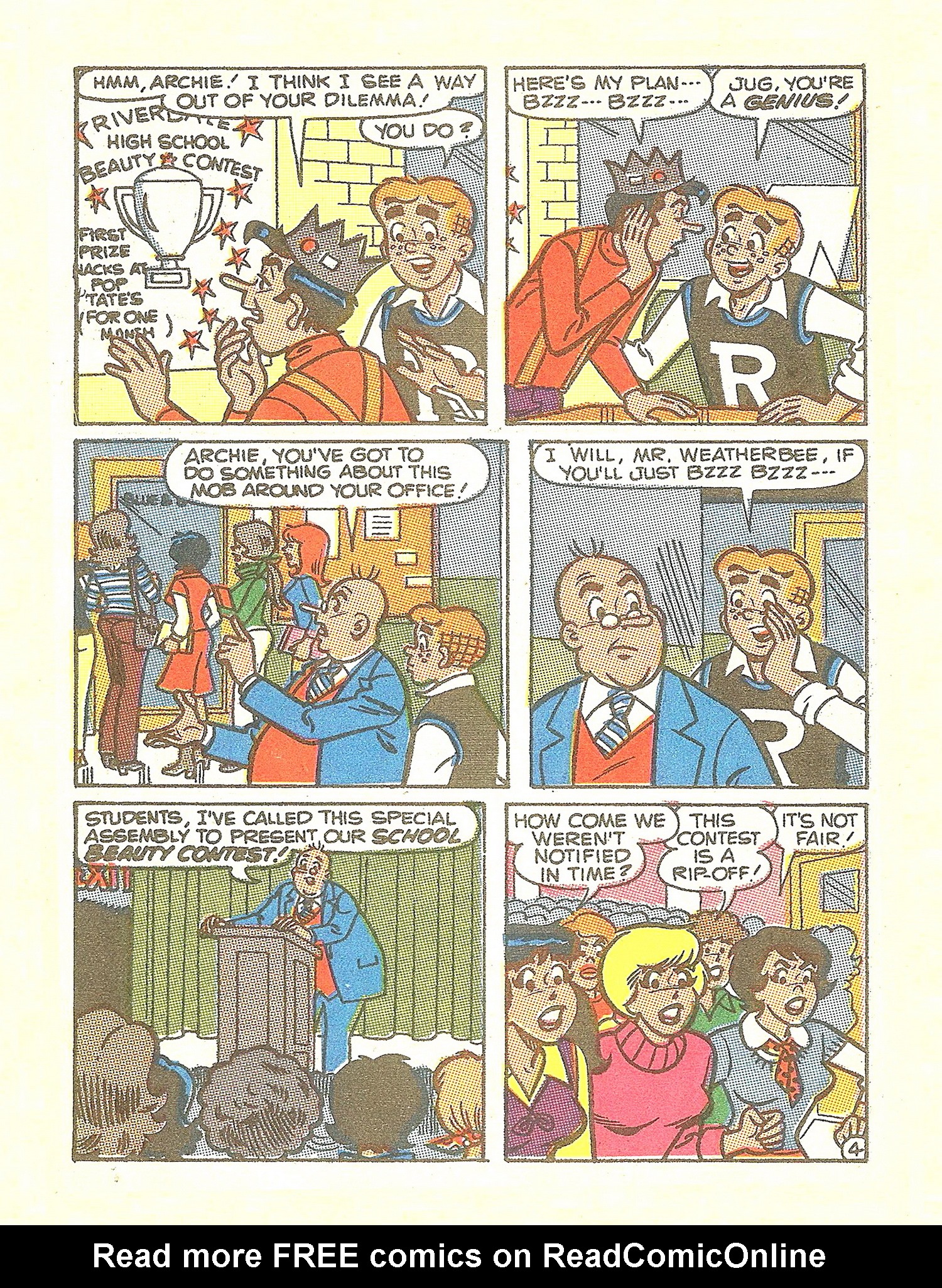 Read online Jughead Jones Comics Digest comic -  Issue #61 - 128