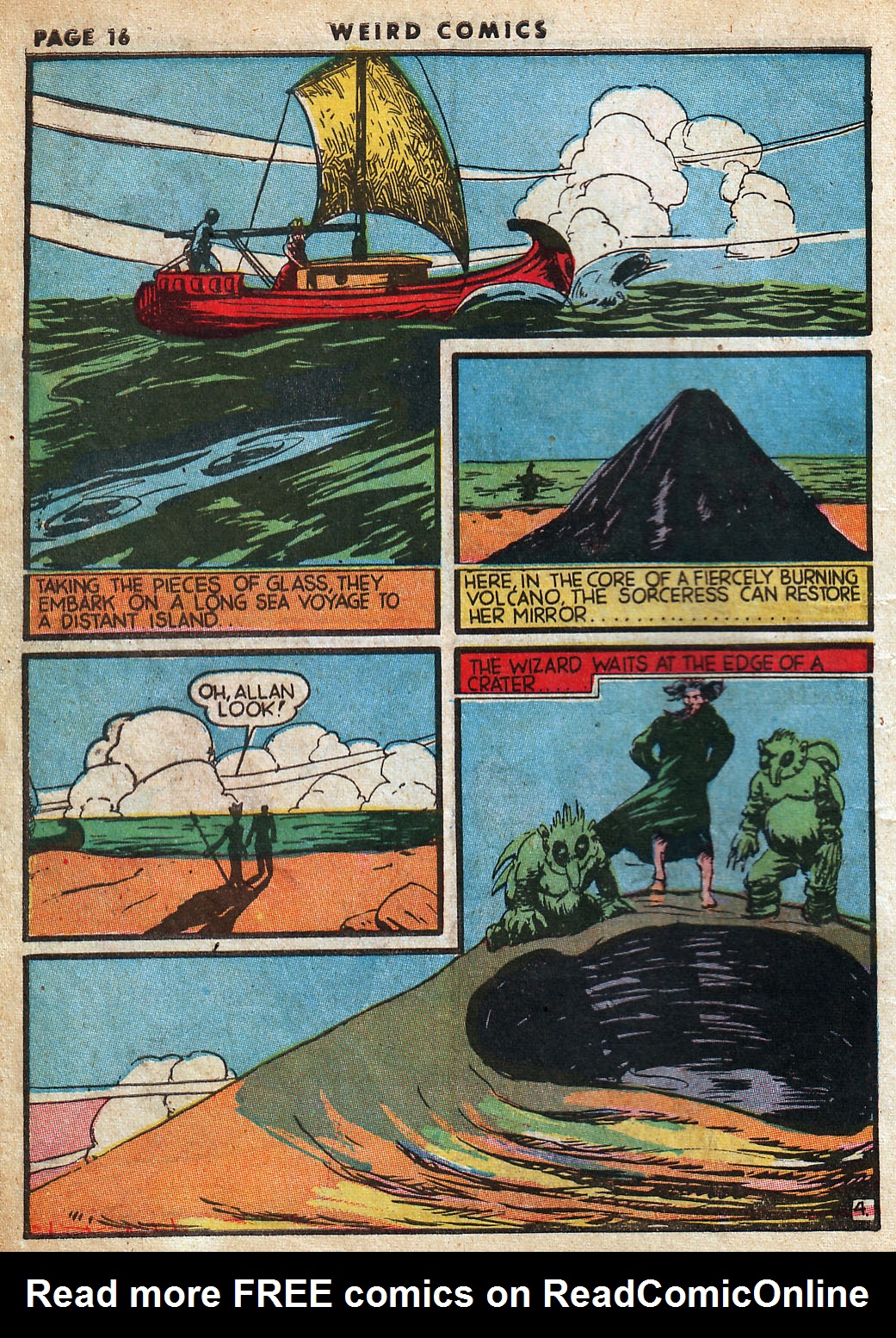Read online Weird Comics comic -  Issue #3 - 18