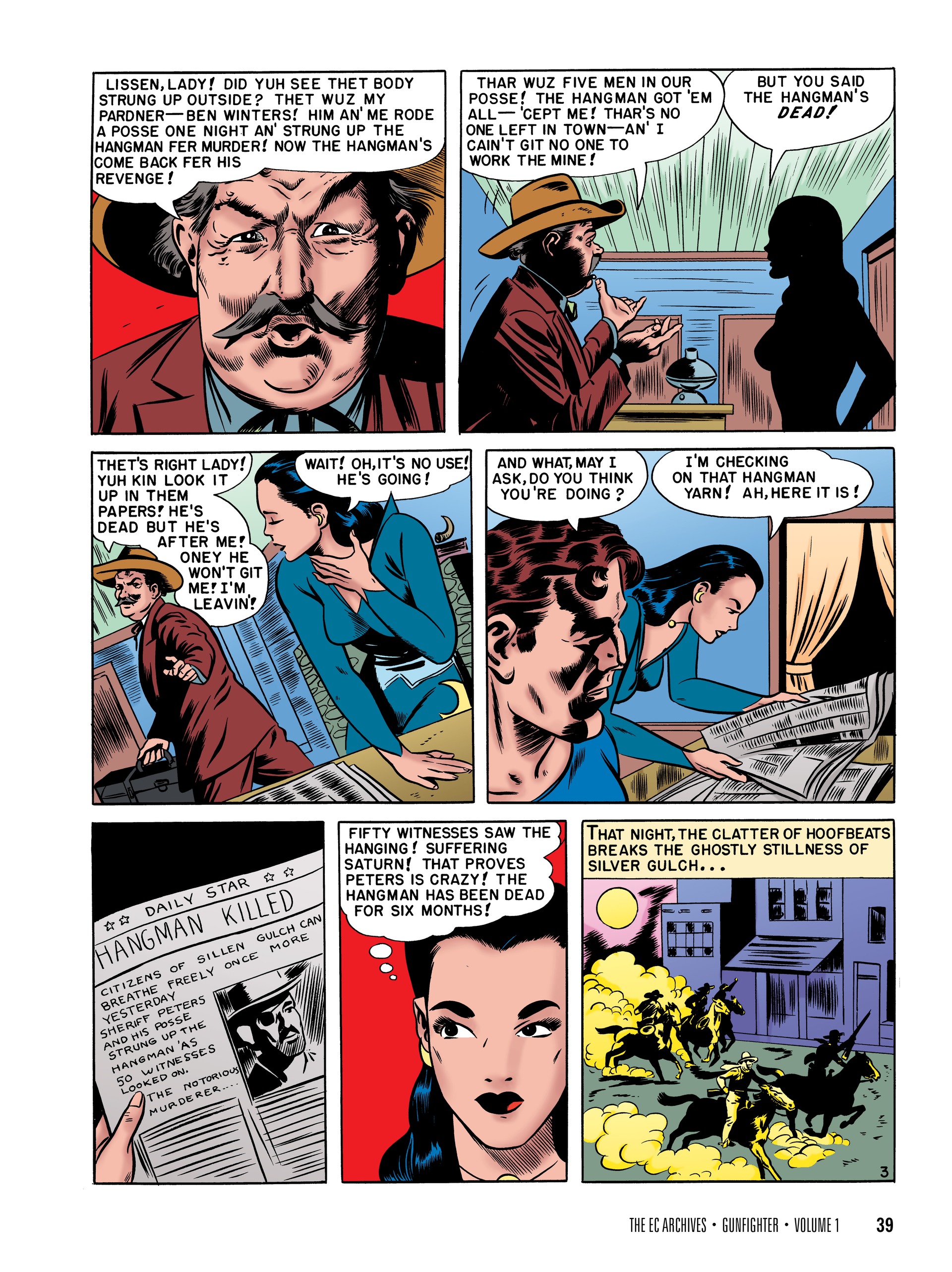 Read online The EC Archives: Gunfighter comic -  Issue # TPB (Part 1) - 42