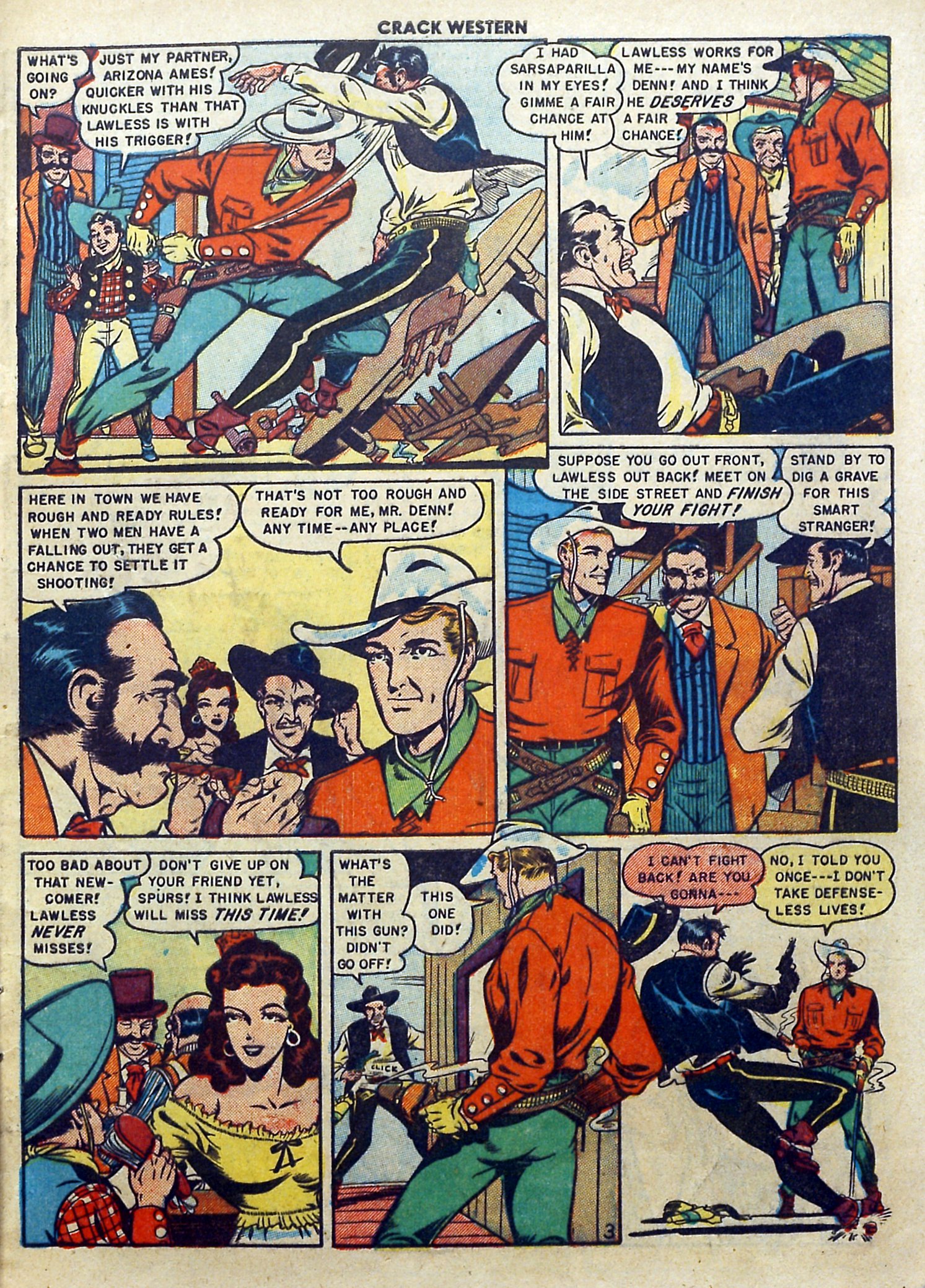 Read online Crack Western comic -  Issue #64 - 5