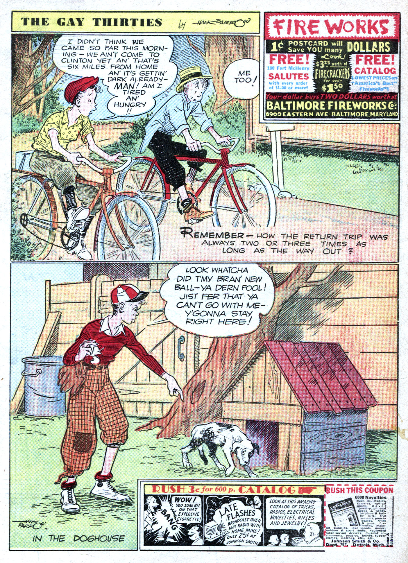 Read online Famous Funnies comic -  Issue #58 - 3