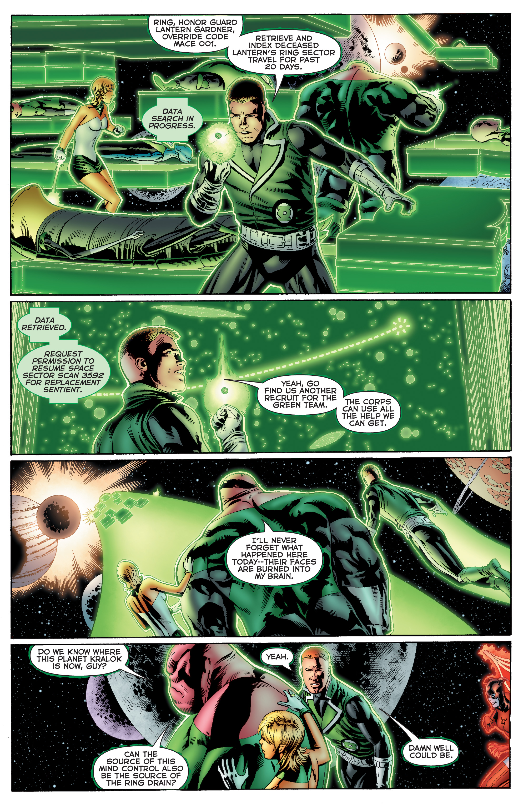 Read online Green Lantern: Emerald Warriors comic -  Issue #5 - 16