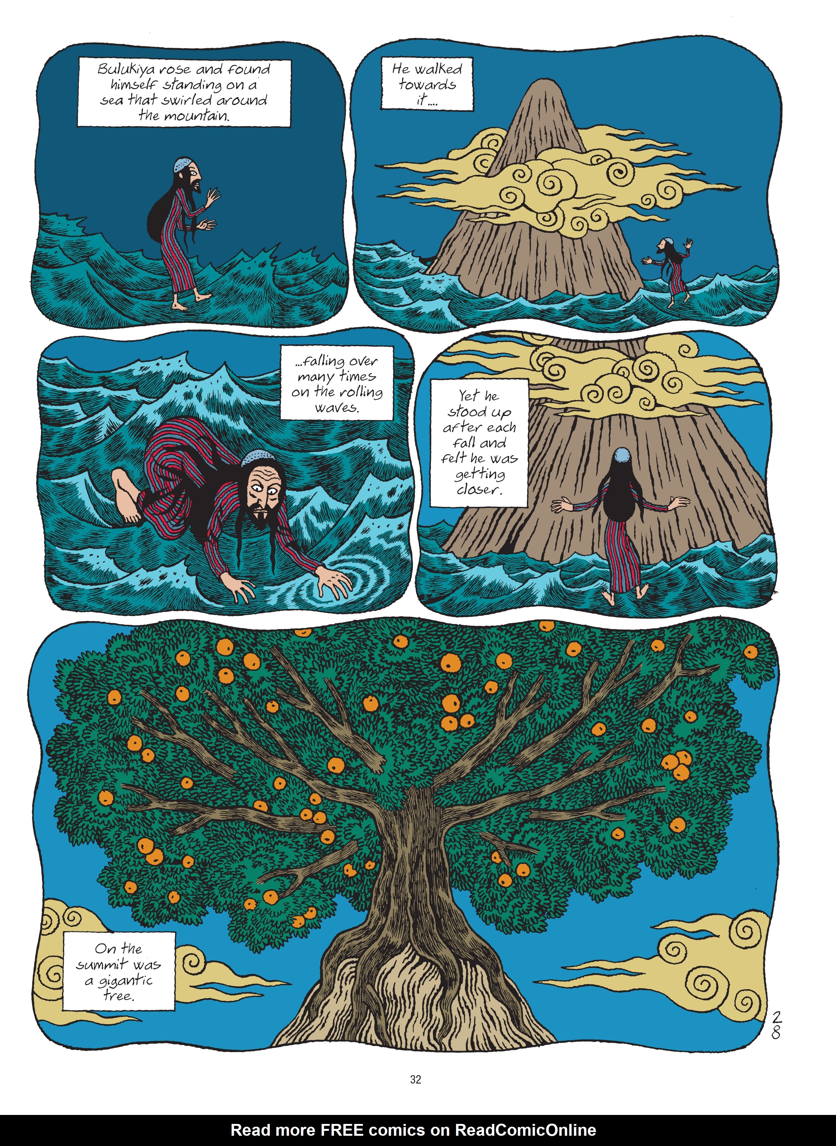 Read online A Tale of a Thousand and One Nights: HASIB & the Queen of Serpents comic -  Issue # TPB - 32