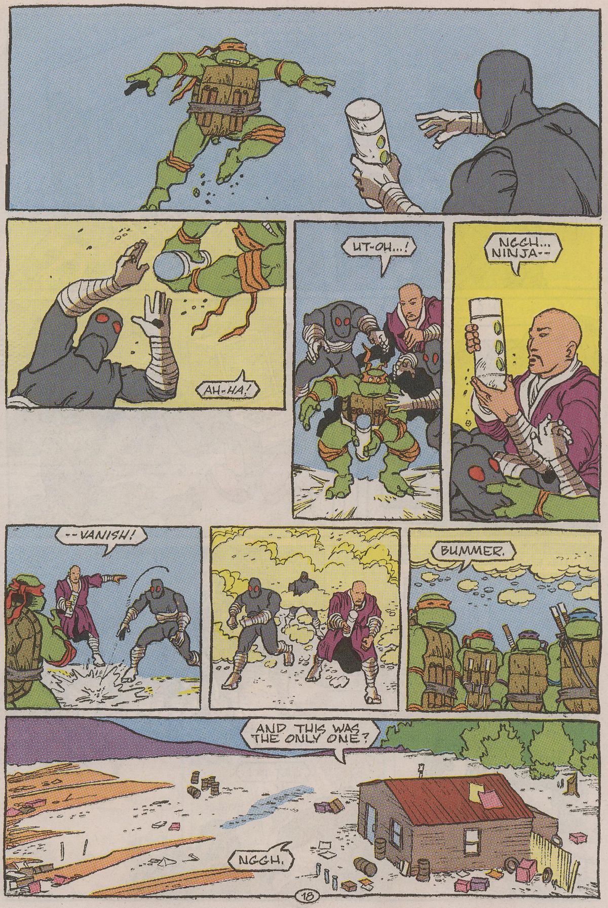 Read online Teenage Mutant Ninja Turtles II: The Secret of the Ooze Official Movie Adaptation comic -  Issue # Full - 19