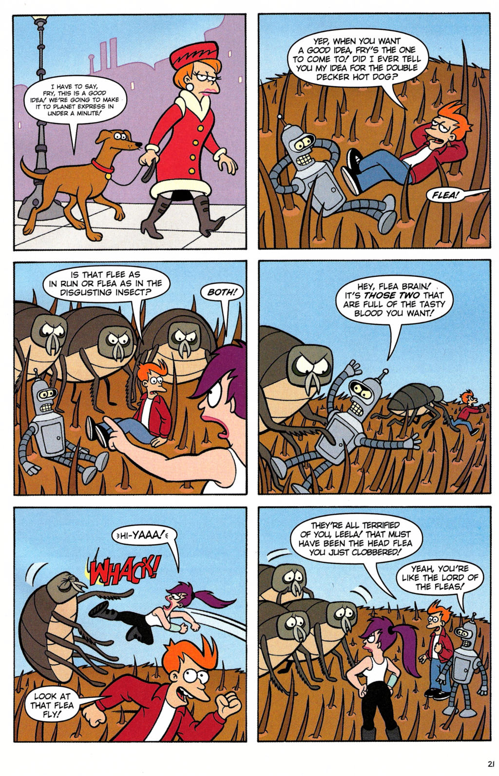 Read online Futurama Comics comic -  Issue #29 - 17