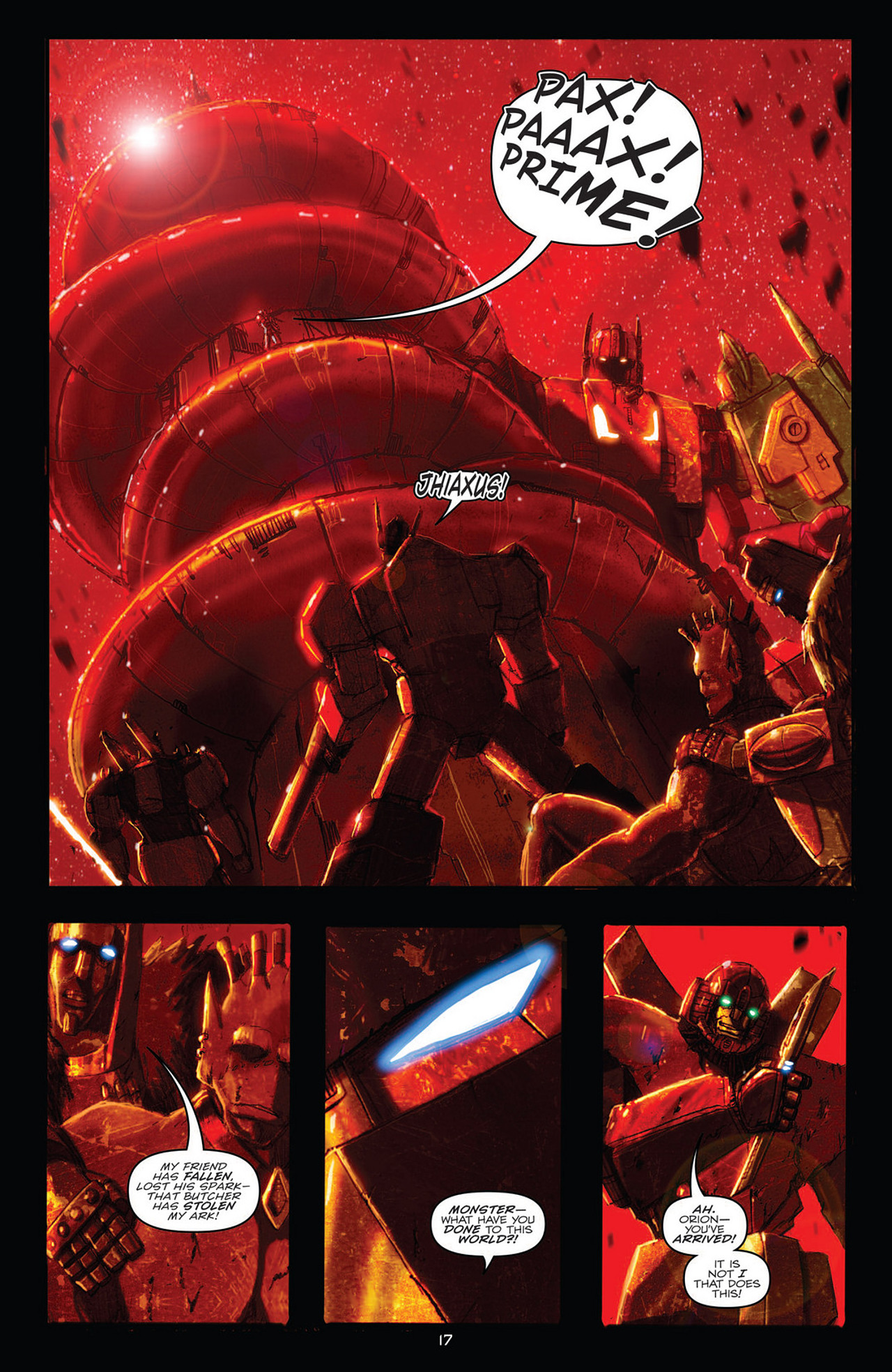 Read online Transformers: Robots In Disguise (2012) comic -  Issue #10 - 20