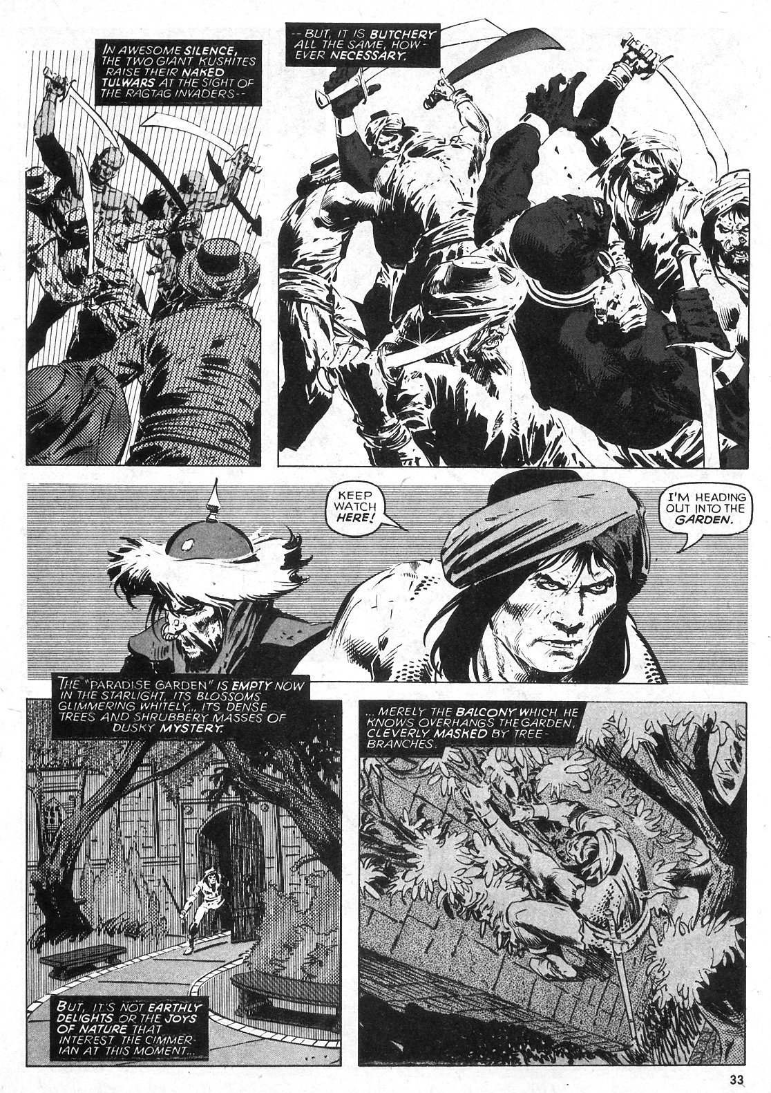 The Savage Sword Of Conan issue 32 - Page 33