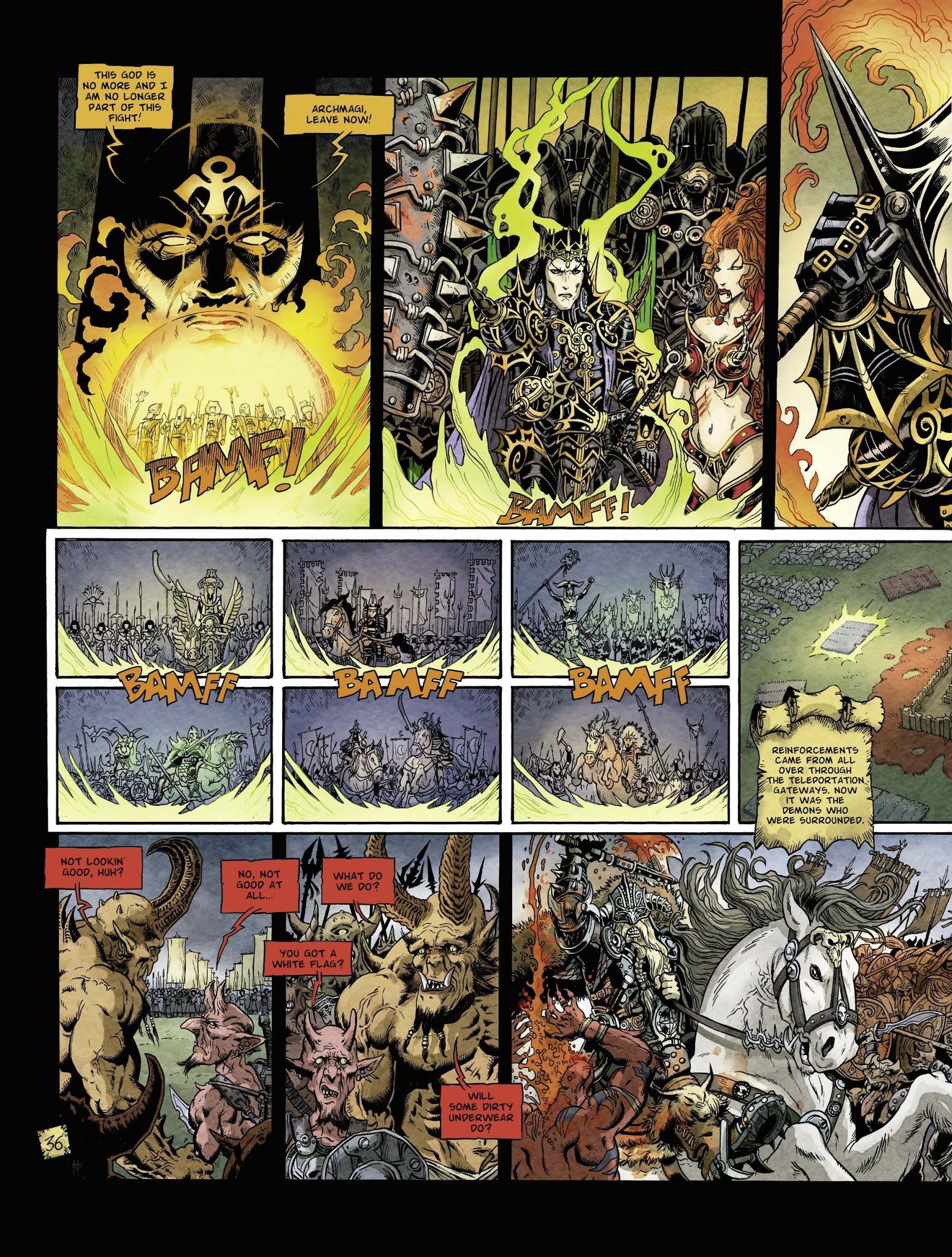 Read online The Black Moon Chronicles comic -  Issue #15 - 40