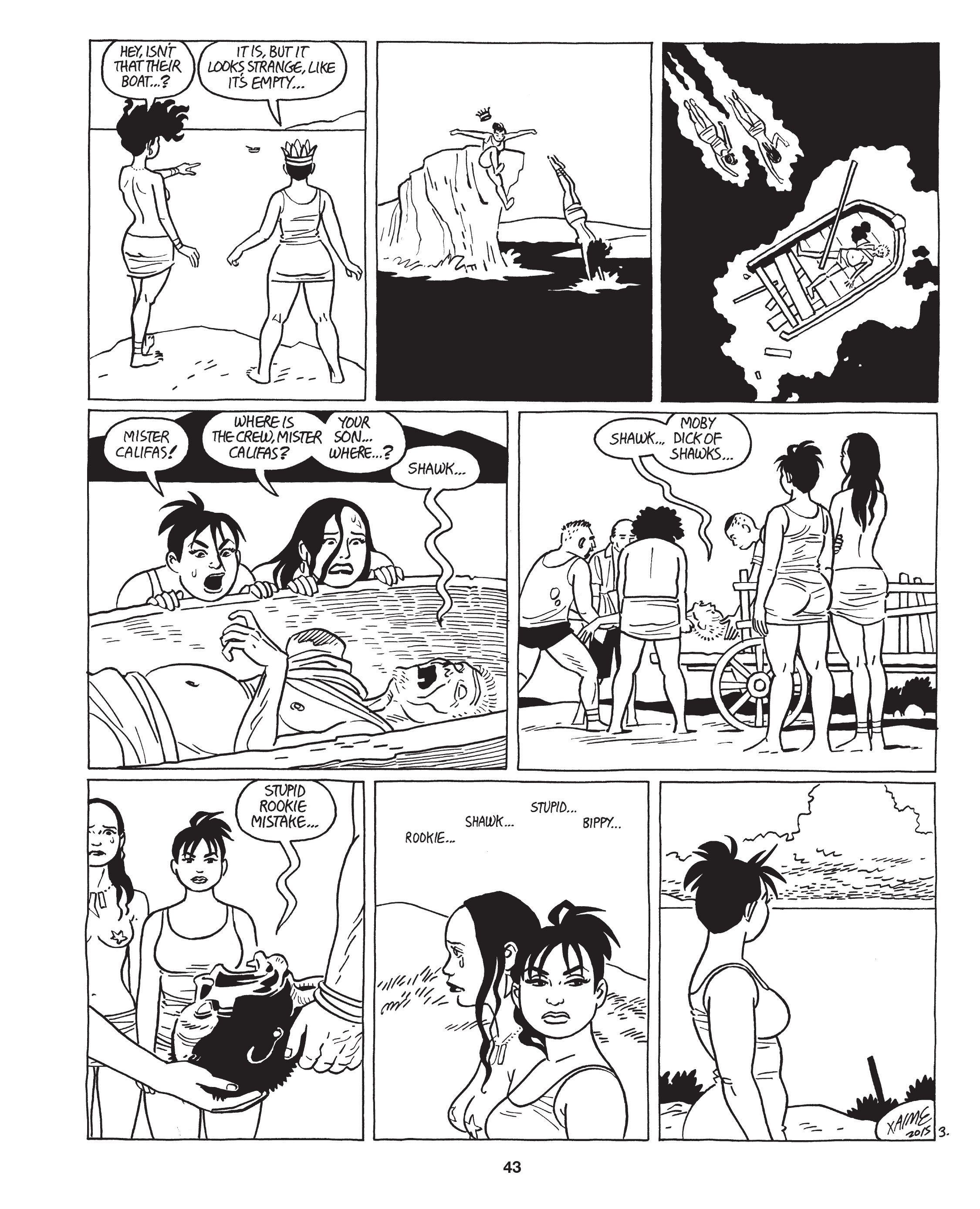 Read online Love and Rockets: New Stories comic -  Issue #8 - 46