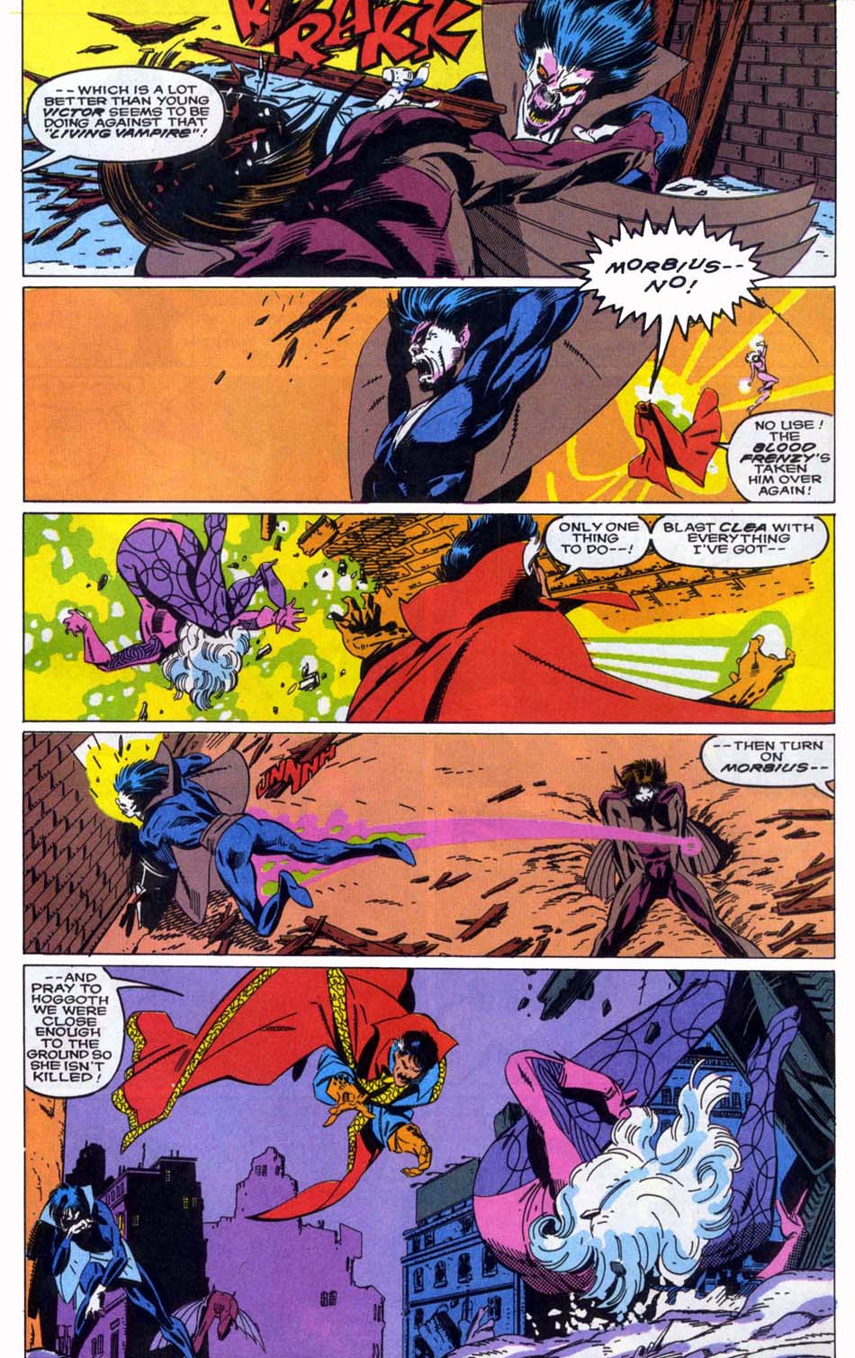 Read online Doctor Strange: Sorcerer Supreme comic -  Issue #15 - 17