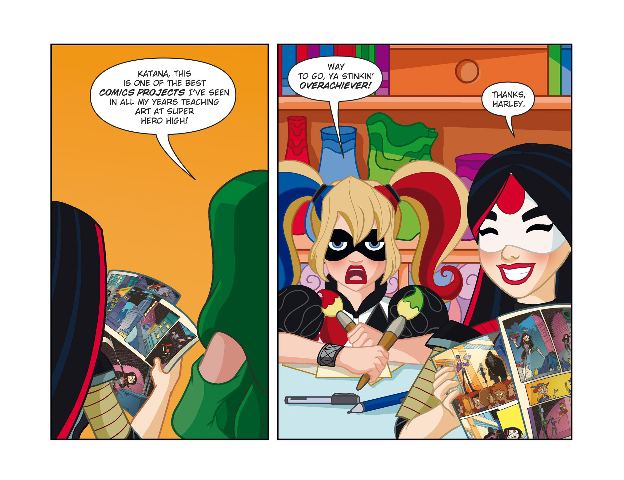 Read online DC Super Hero Girls: Out of the Bottle comic -  Issue #1 - 15