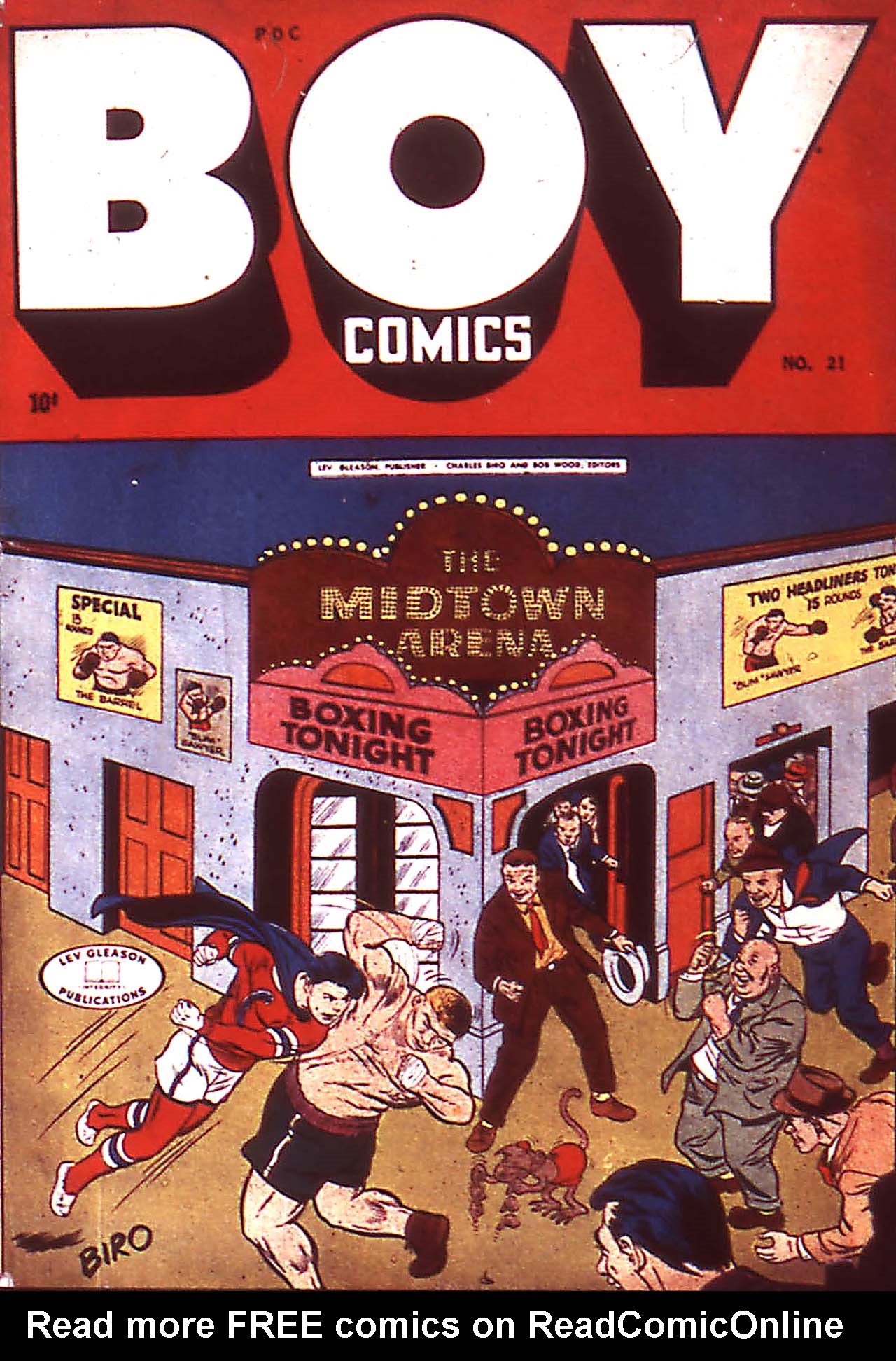 Read online Boy Comics comic -  Issue #21 - 1