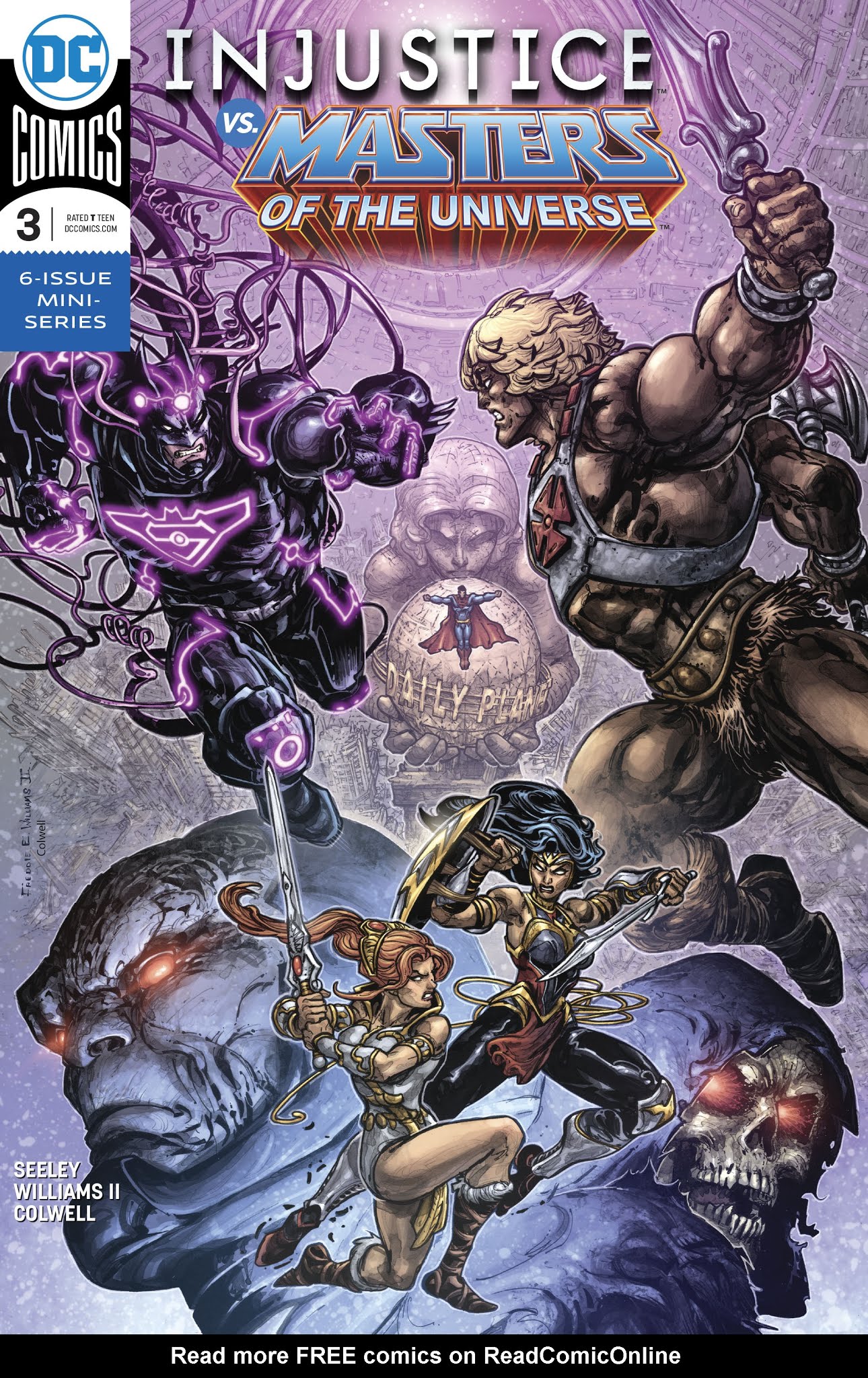 Read online Injustice Vs. Masters of the Universe comic -  Issue #3 - 1