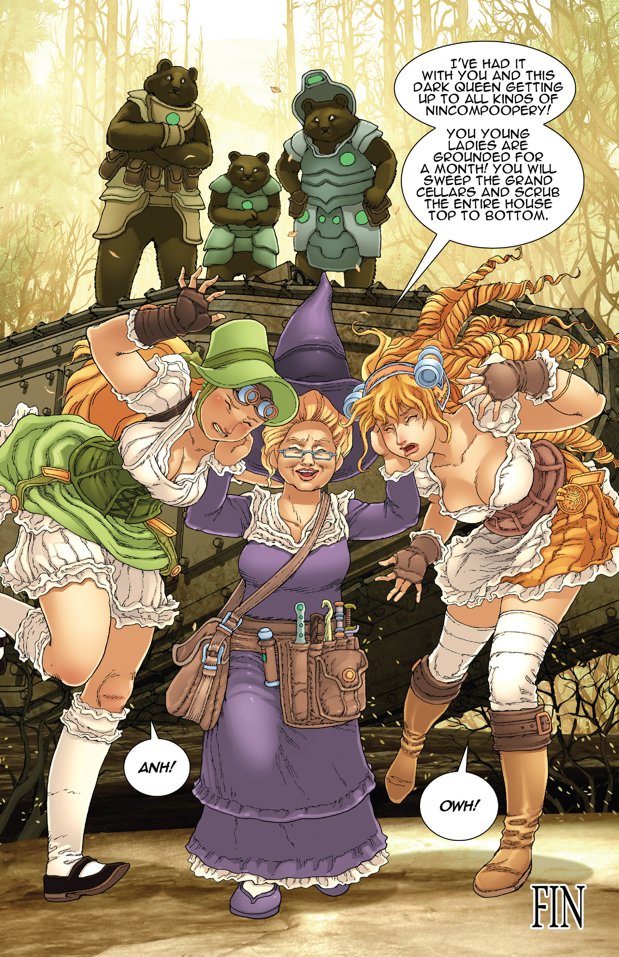 Read online Free Comic Book Day 2015 comic -  Issue # Steampunk Goldilocks - 26