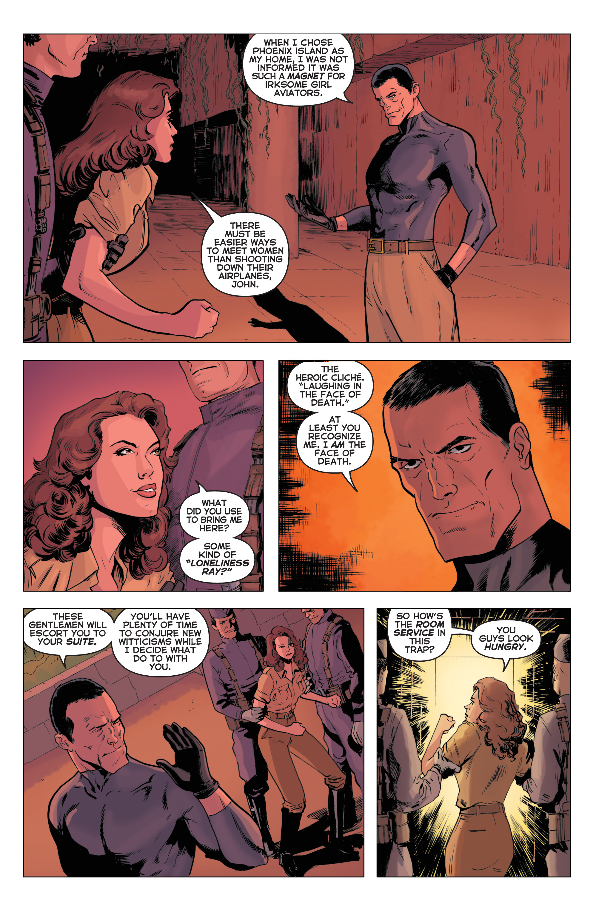 Read online Doc Savage: Ring Of Fire comic -  Issue #3 - 4