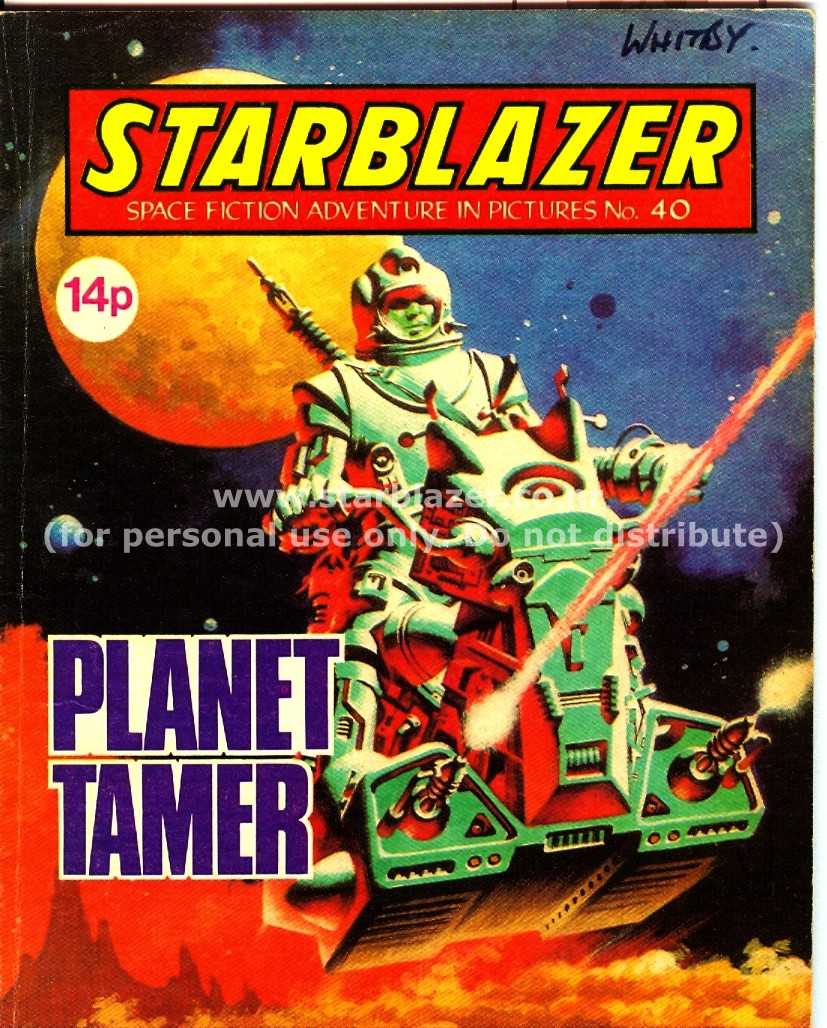 Read online Starblazer comic -  Issue #40 - 2