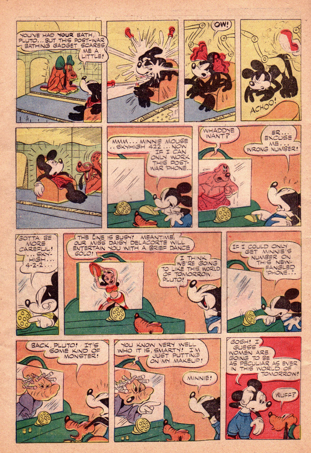 Read online Walt Disney's Comics and Stories comic -  Issue #69 - 44