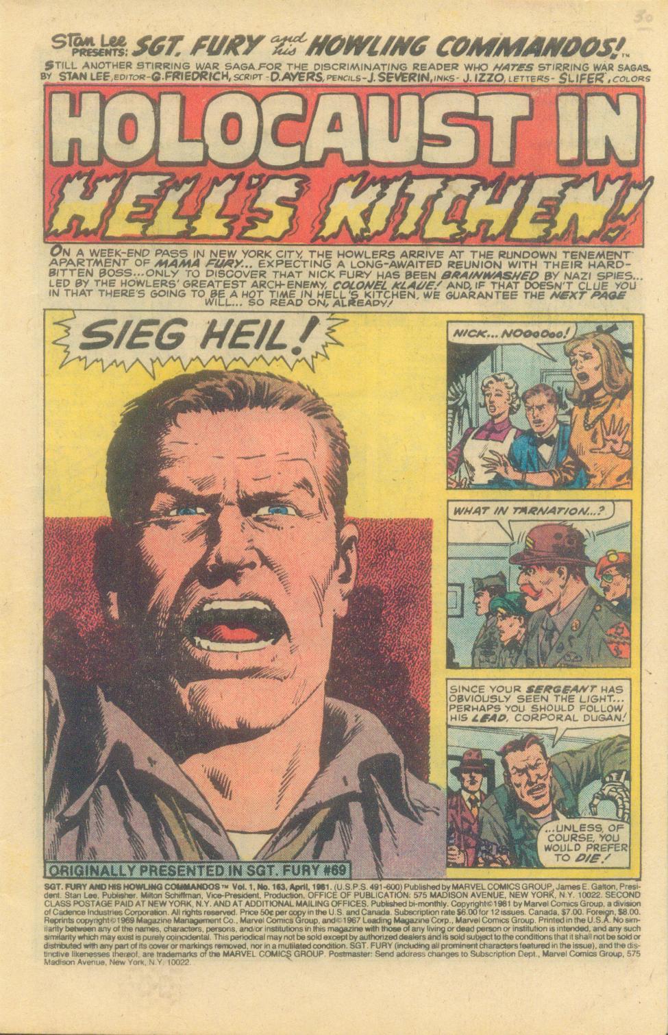 Read online Sgt. Fury comic -  Issue #163 - 3