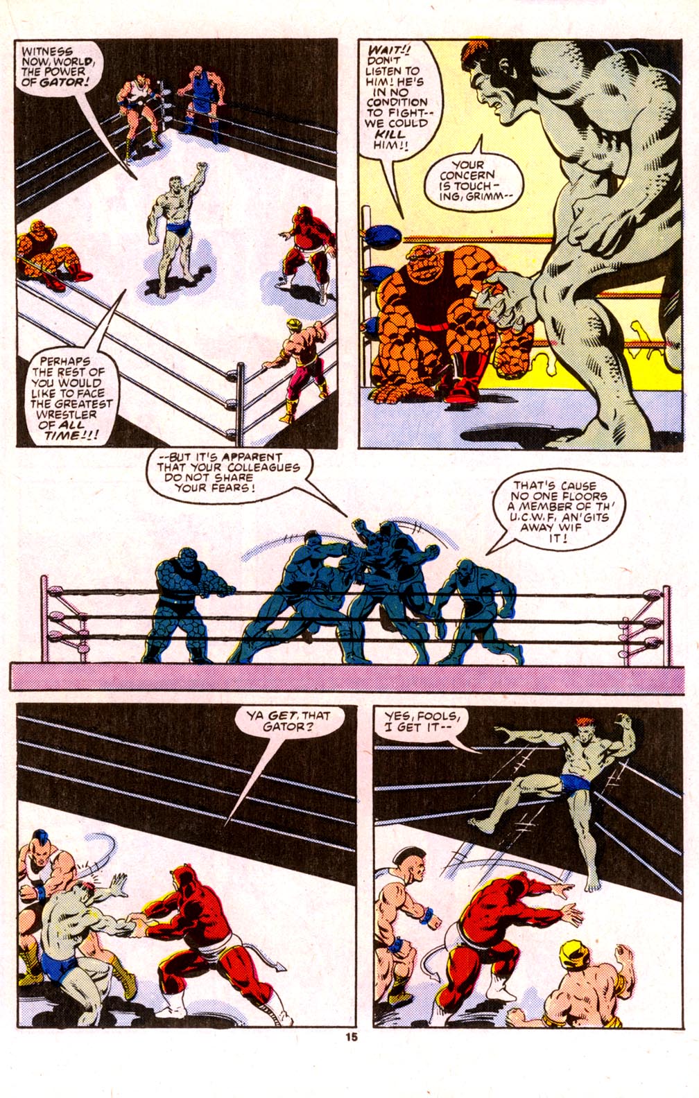 Read online The Thing comic -  Issue #29 - 16