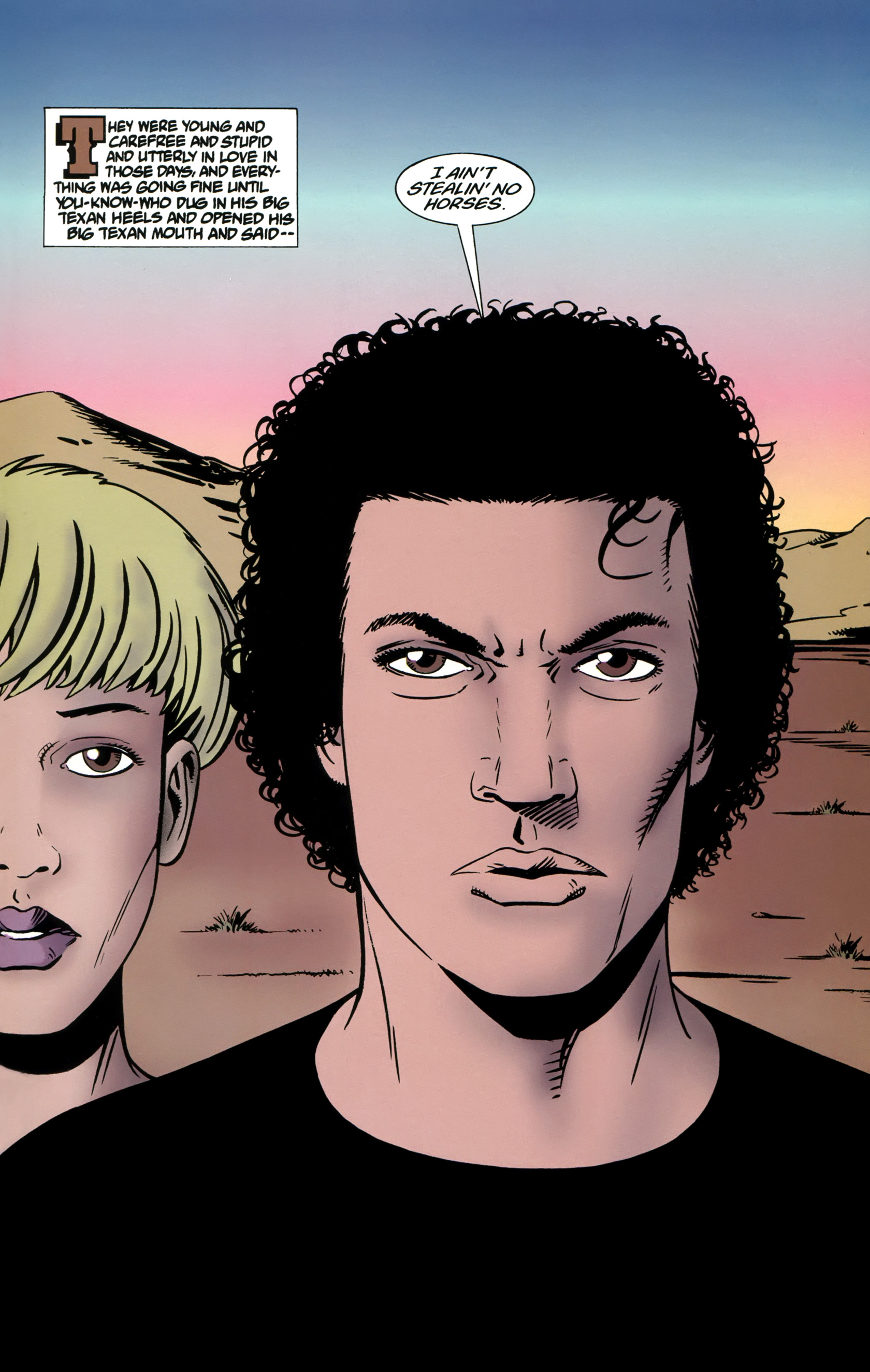 Read online Preacher: Tall in the Saddle comic -  Issue # Full - 3