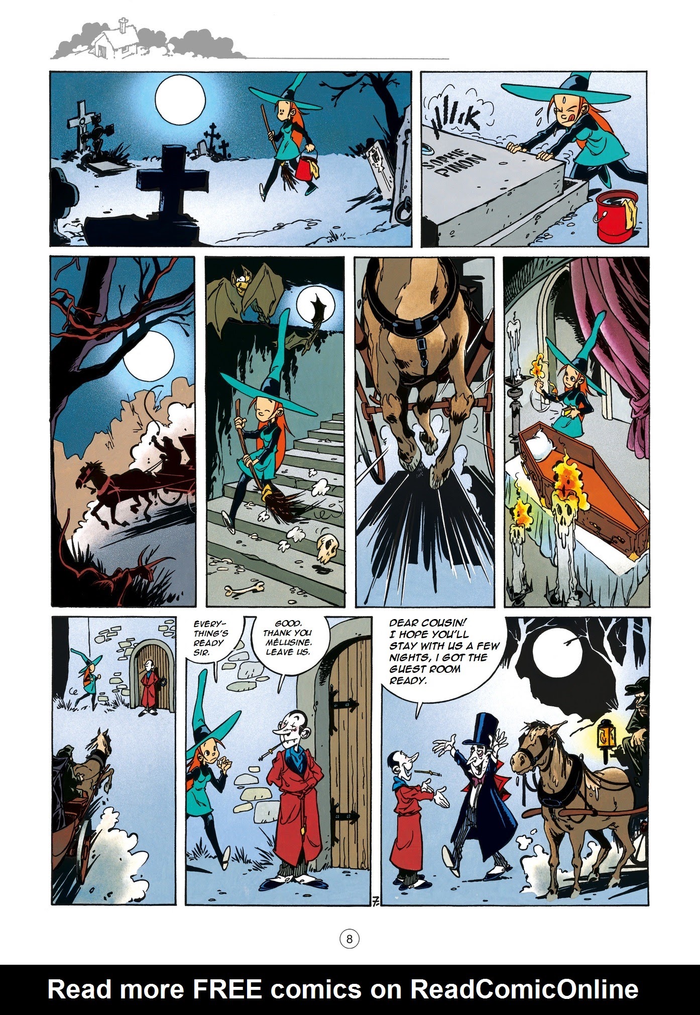 Read online Mélusine (1995) comic -  Issue #1 - 8