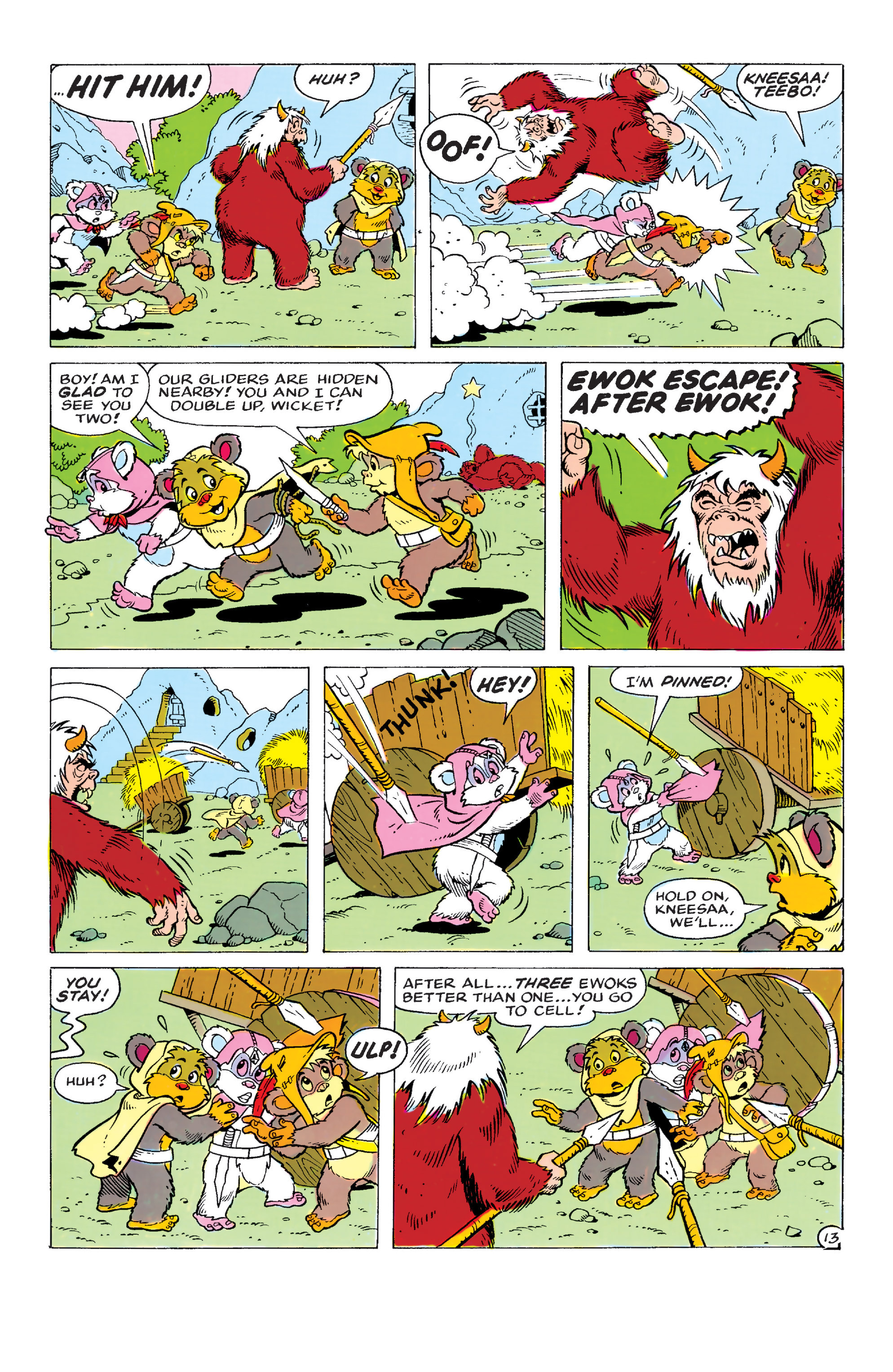 Read online Ewoks comic -  Issue #3 - 14