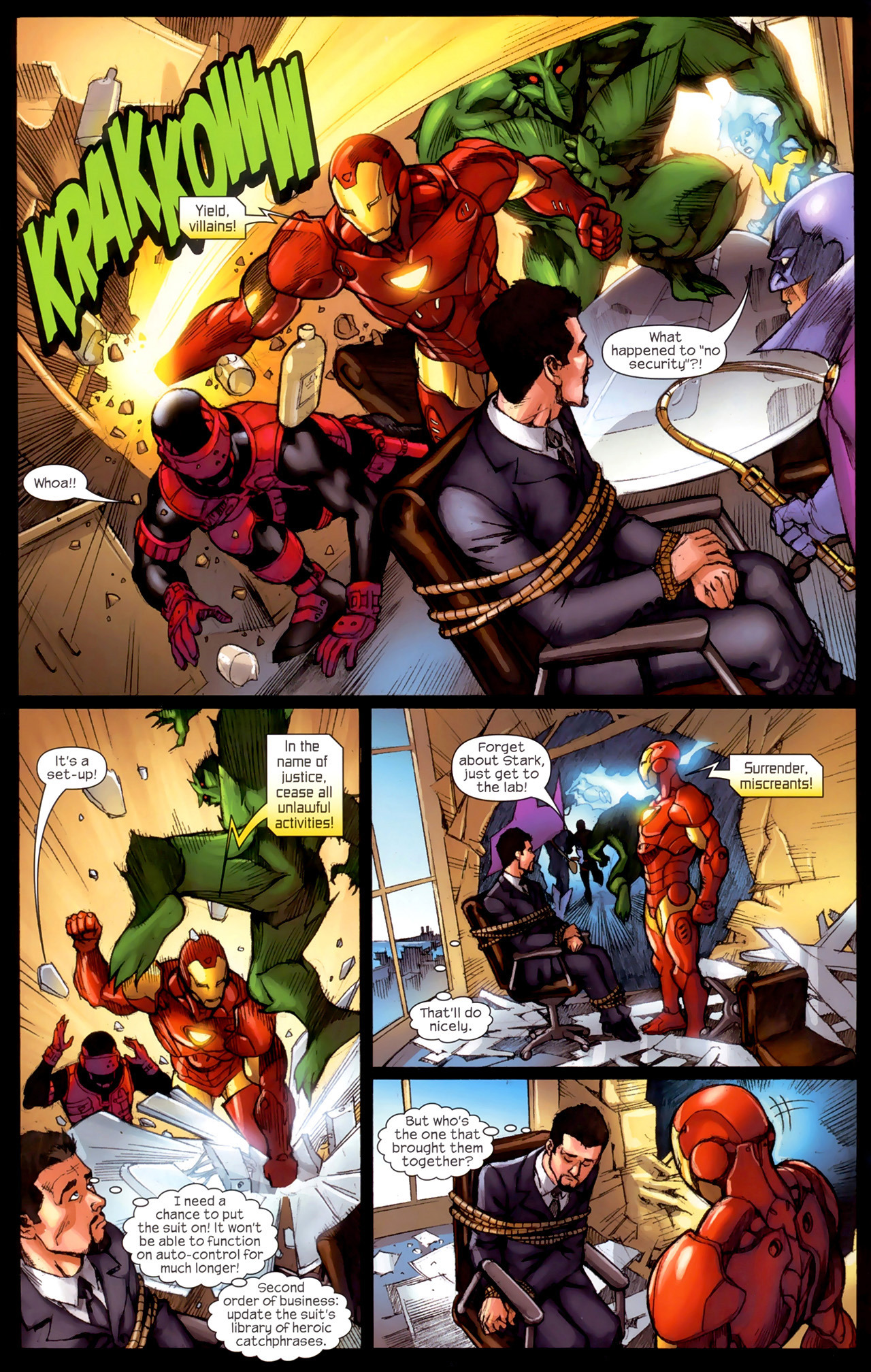 Read online Iron Man: Golden Avenger comic -  Issue # Full - 12