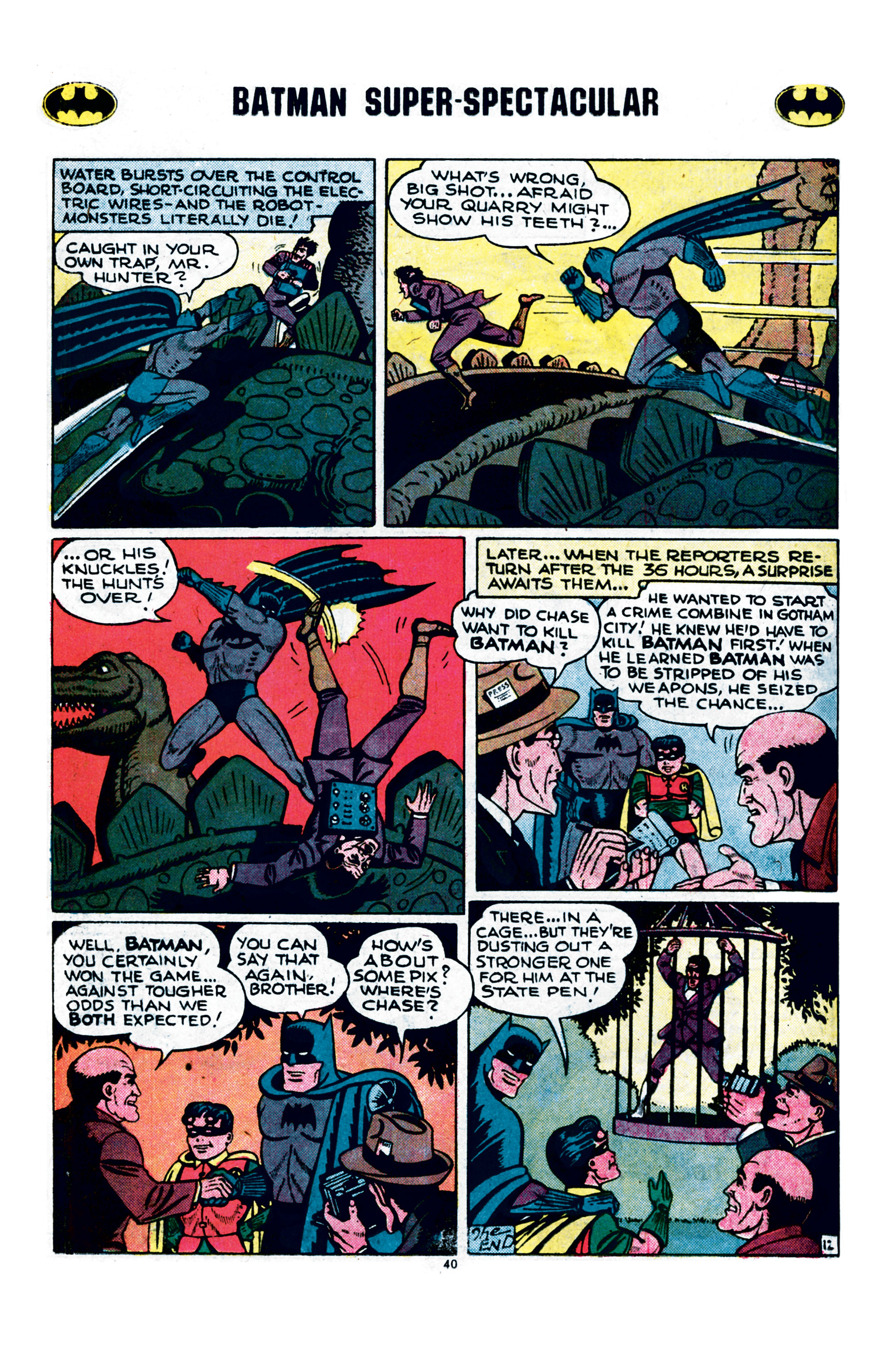 Read online Batman (1940) comic -  Issue #256 - 34