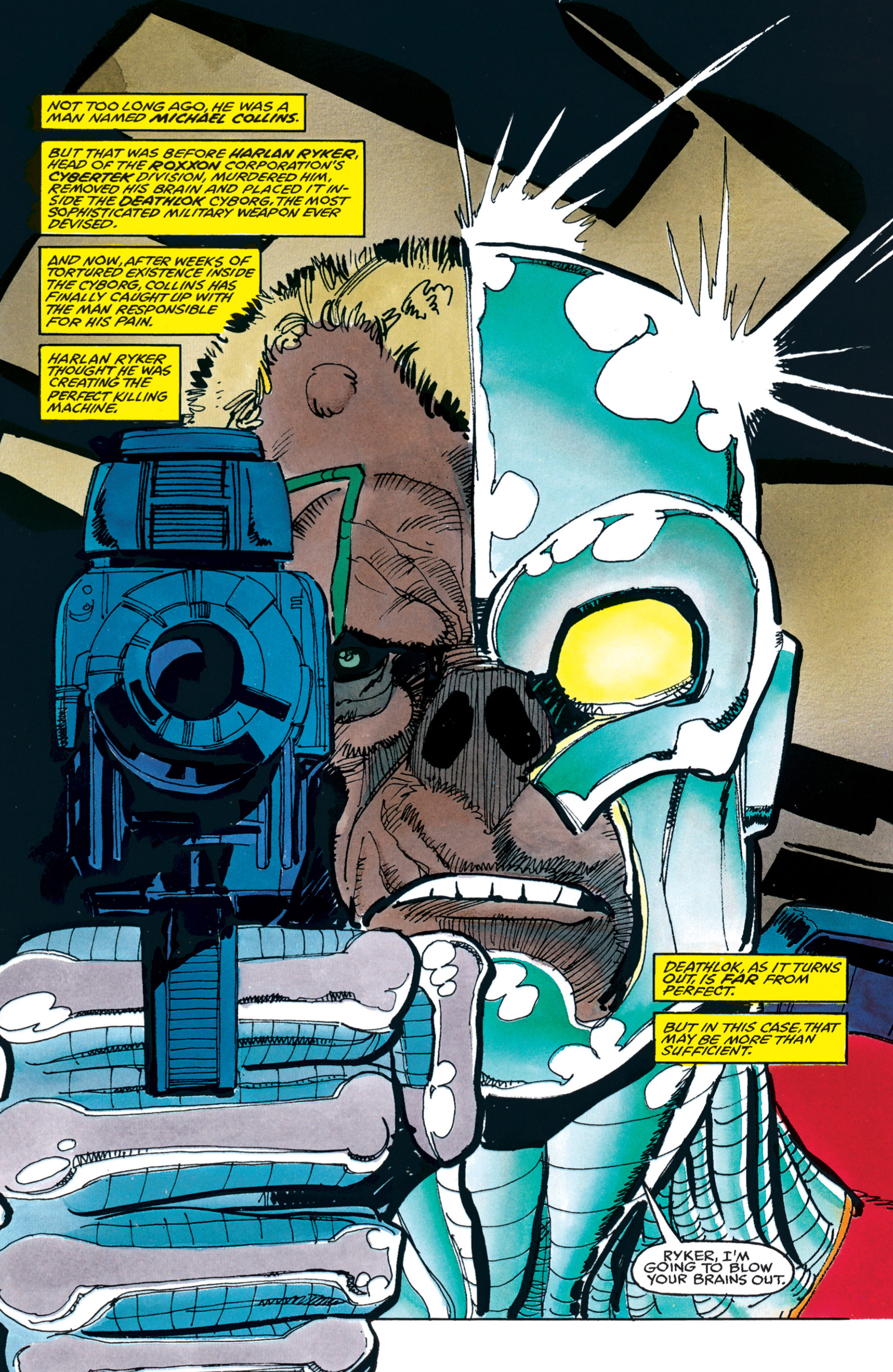 Read online Deathlok (1990) comic -  Issue #4 - 3