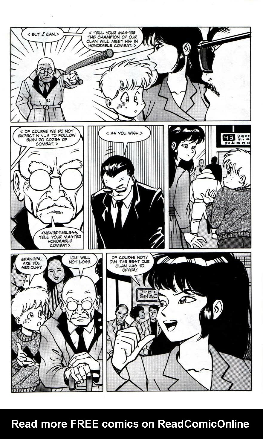 Read online Ninja High School (1986) comic -  Issue #46 - 34