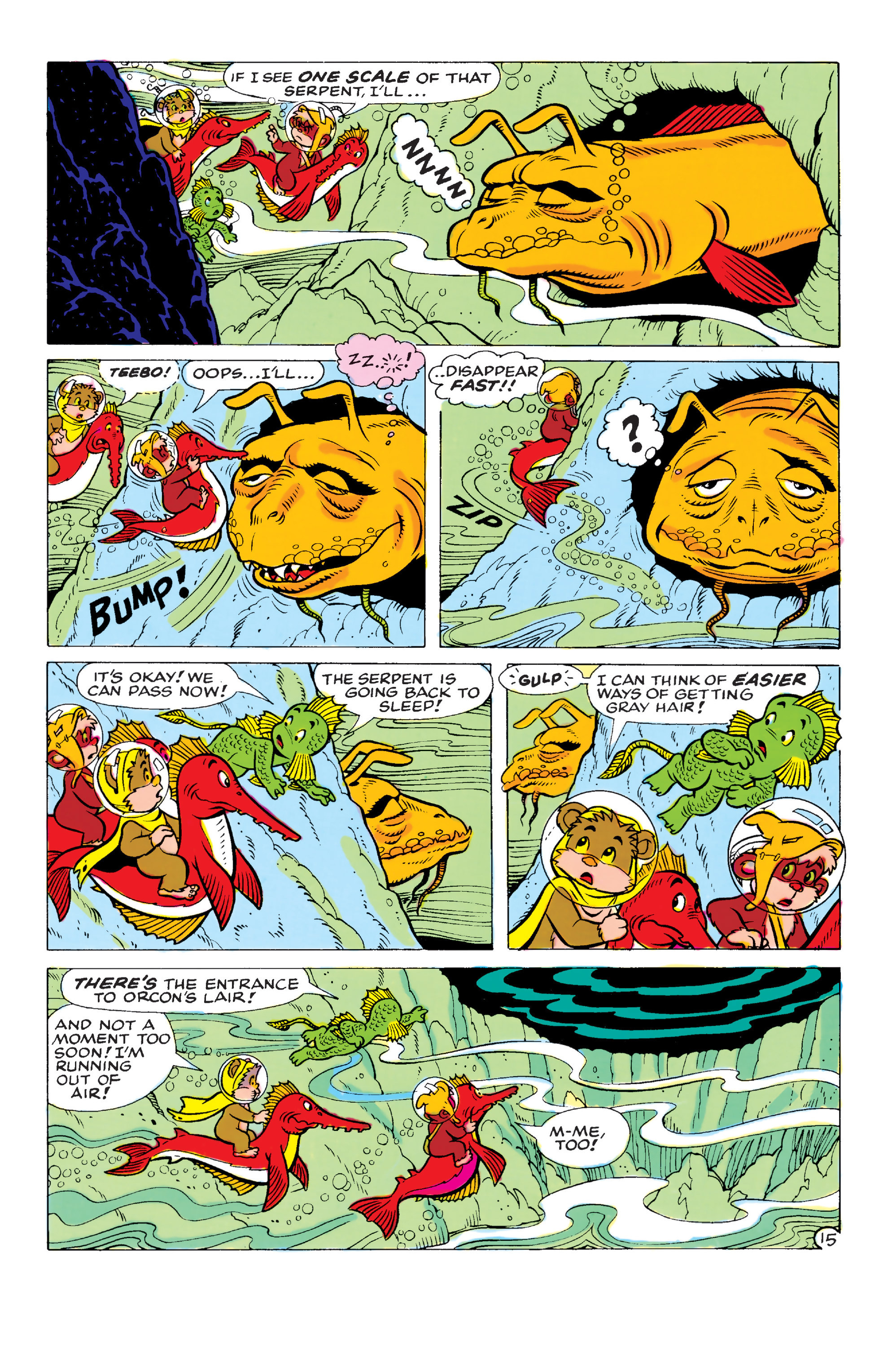 Read online Ewoks comic -  Issue #9 - 16