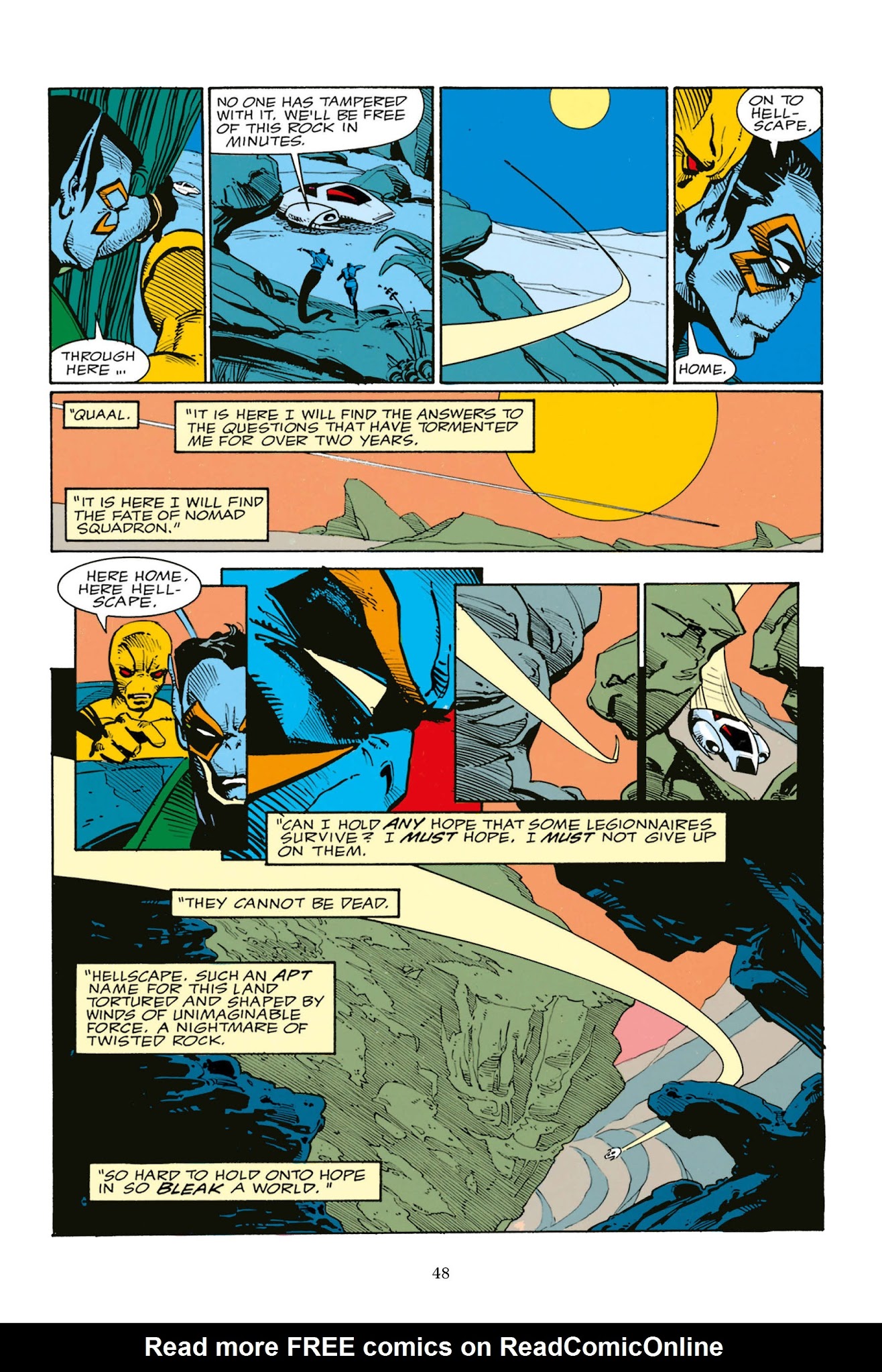 Read online Alien Legion: Dead and Buried comic -  Issue # TPB - 47