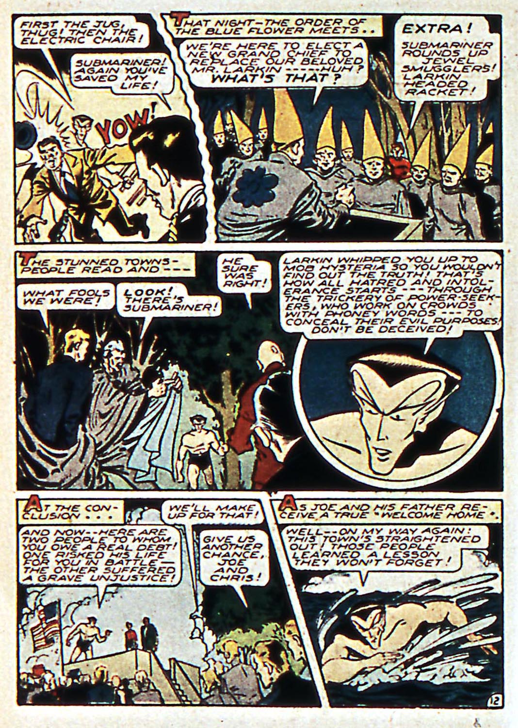 Read online Sub-Mariner Comics comic -  Issue #17 - 14