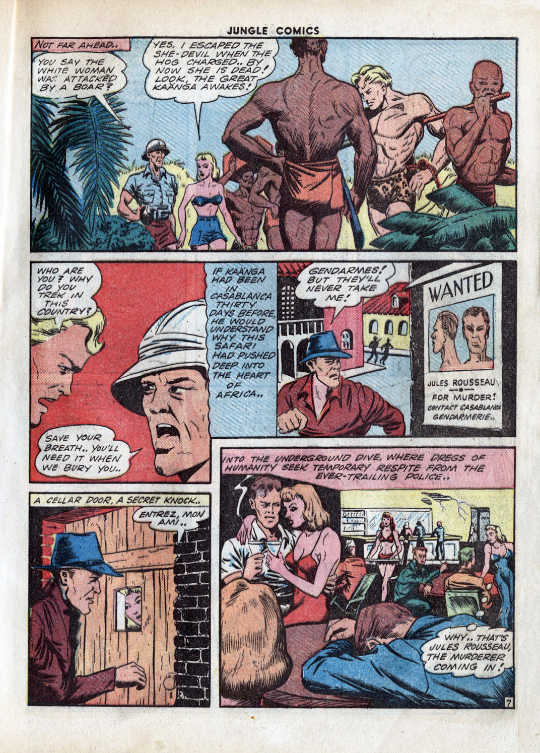 Read online Jungle Comics comic -  Issue #49 - 9