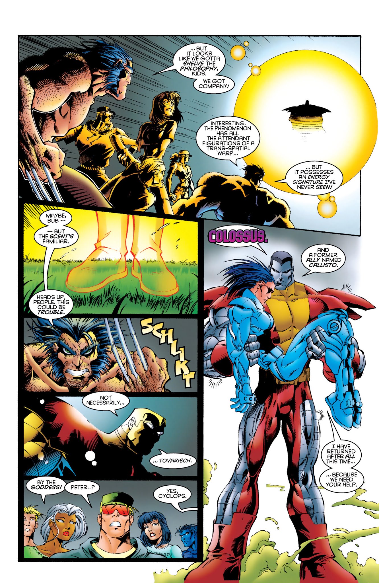 Read online X-Men: The Road to Onslaught comic -  Issue # TPB 1 - 126