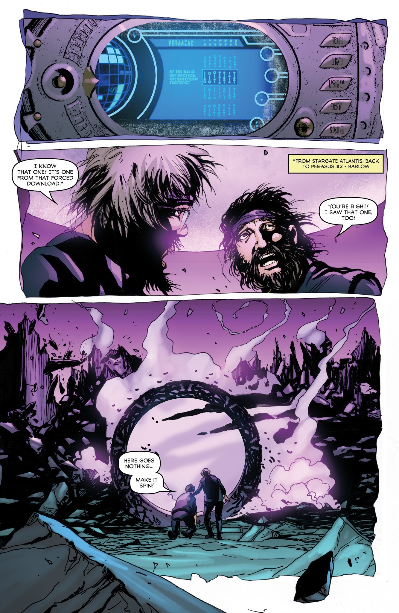 Read online Stargate Atlantis: Singularity comic -  Issue #1 - 6