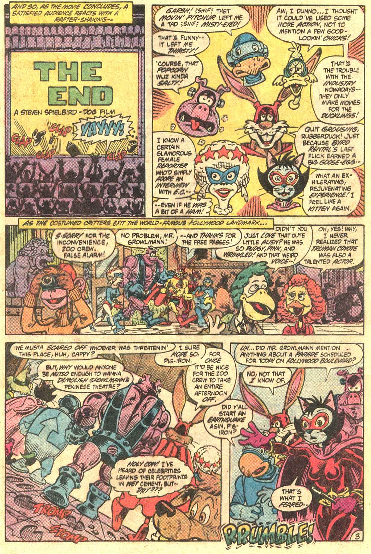 Read online Captain Carrot and His Amazing Zoo Crew! comic -  Issue #16 - 4