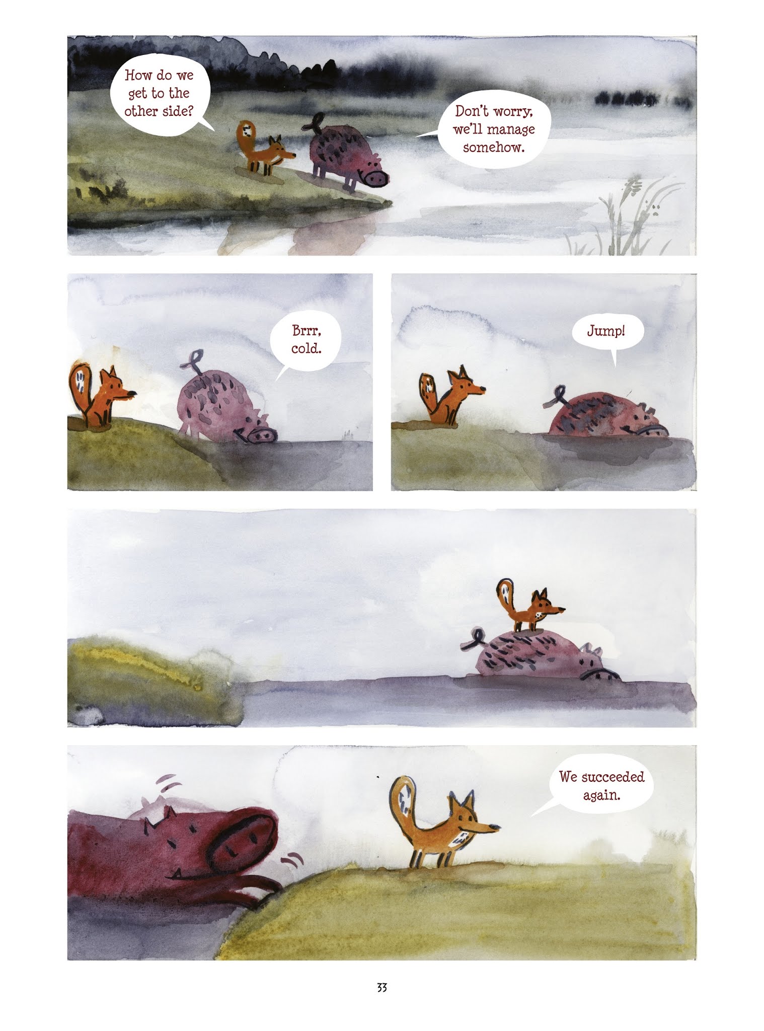 Read online Tiny Fox and Great Boar comic -  Issue #2 - 33