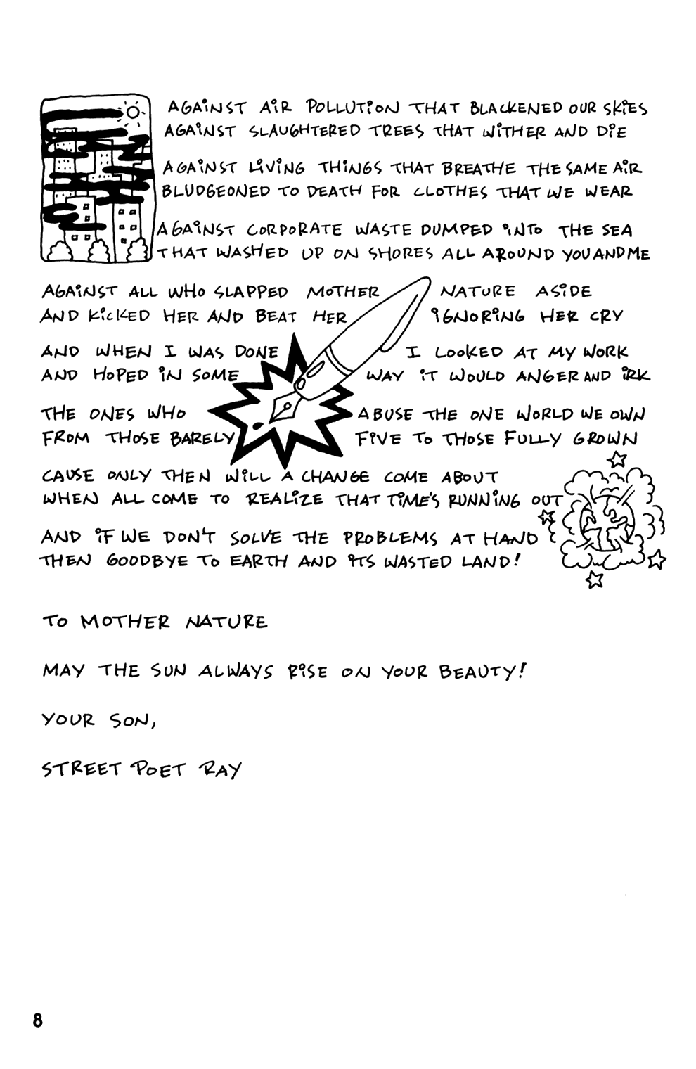 Read online Street Poet Ray comic -  Issue #2 - 10