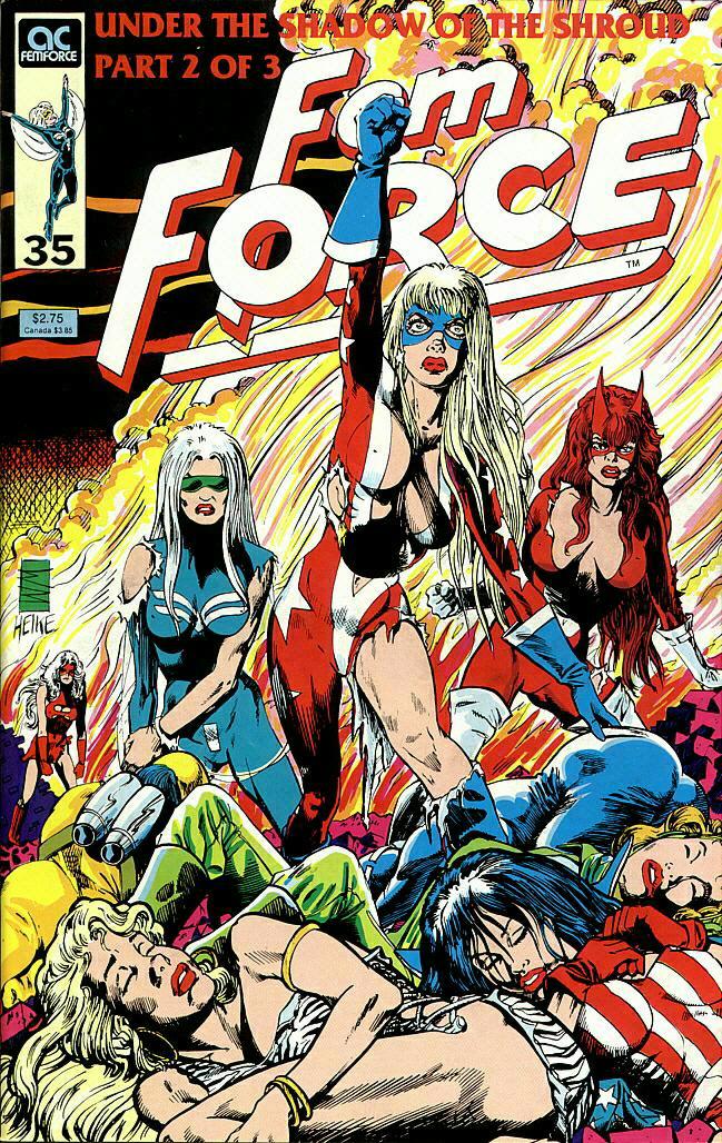 Read online Femforce comic -  Issue #35 - 1