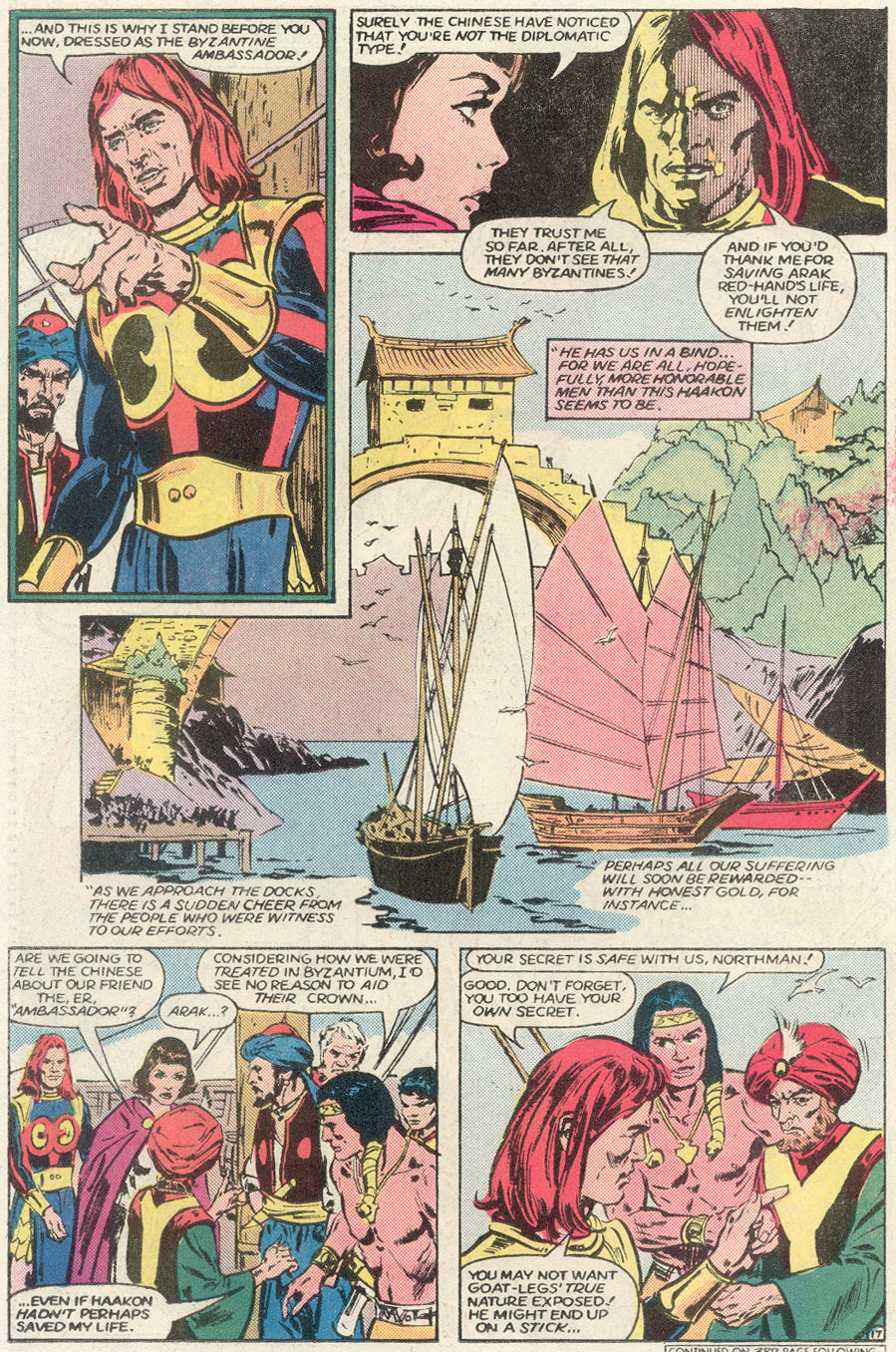 Read online Arak Son of Thunder comic -  Issue #47 - 17