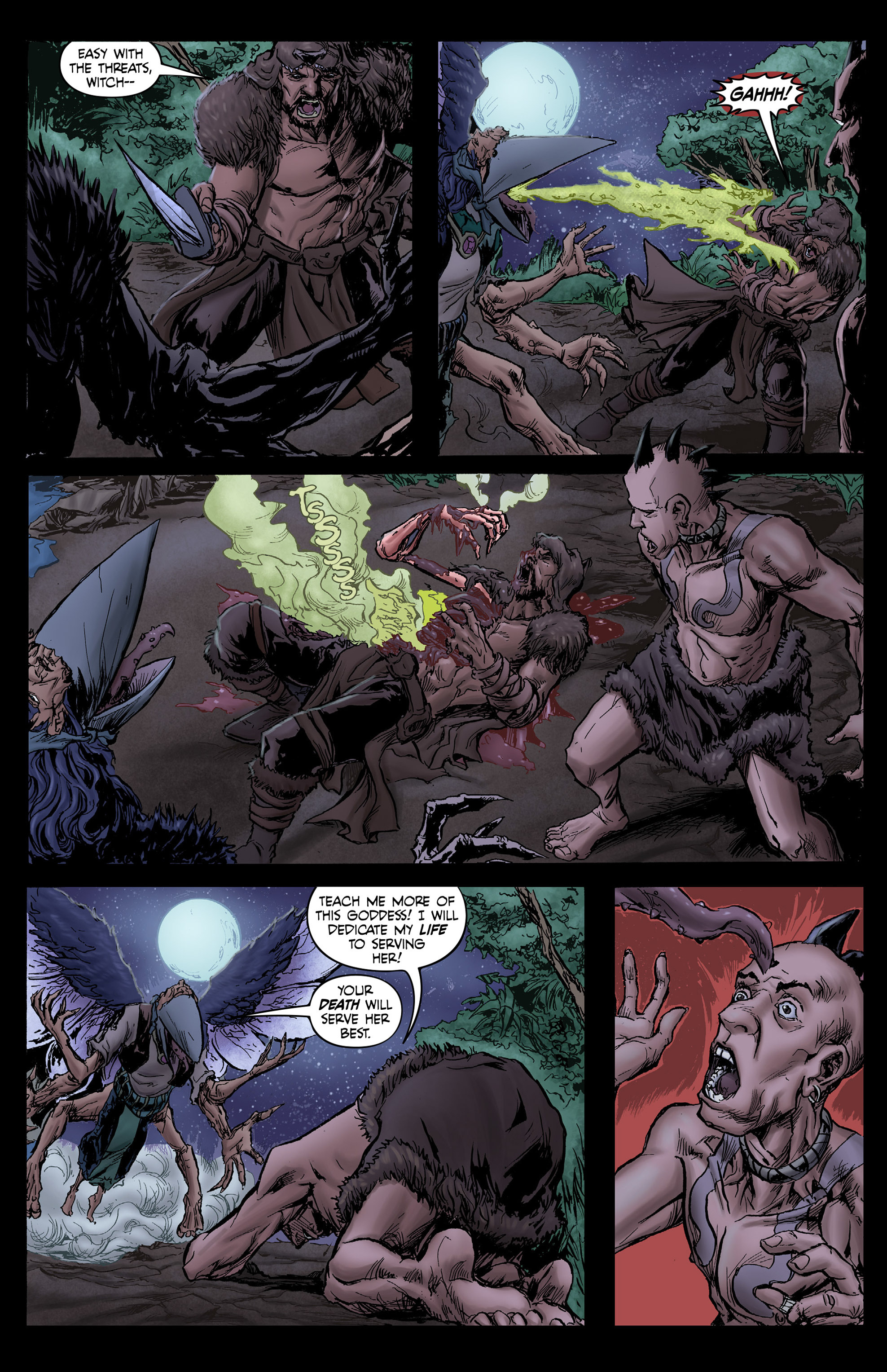 Read online Raven Nevermore comic -  Issue #8 - 19