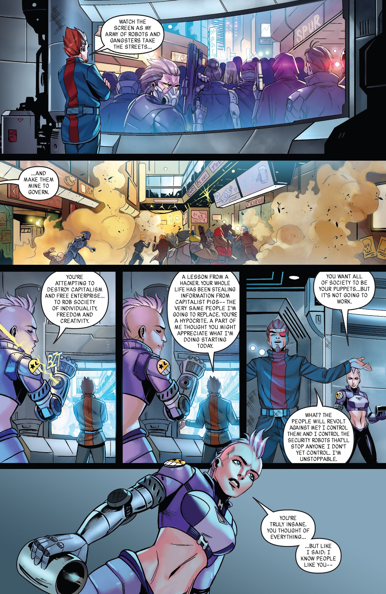 Read online BubbleGun (2017) comic -  Issue #5 - 9