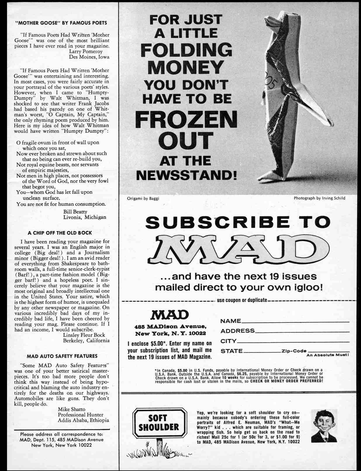 Read online MAD comic -  Issue #115 - 5