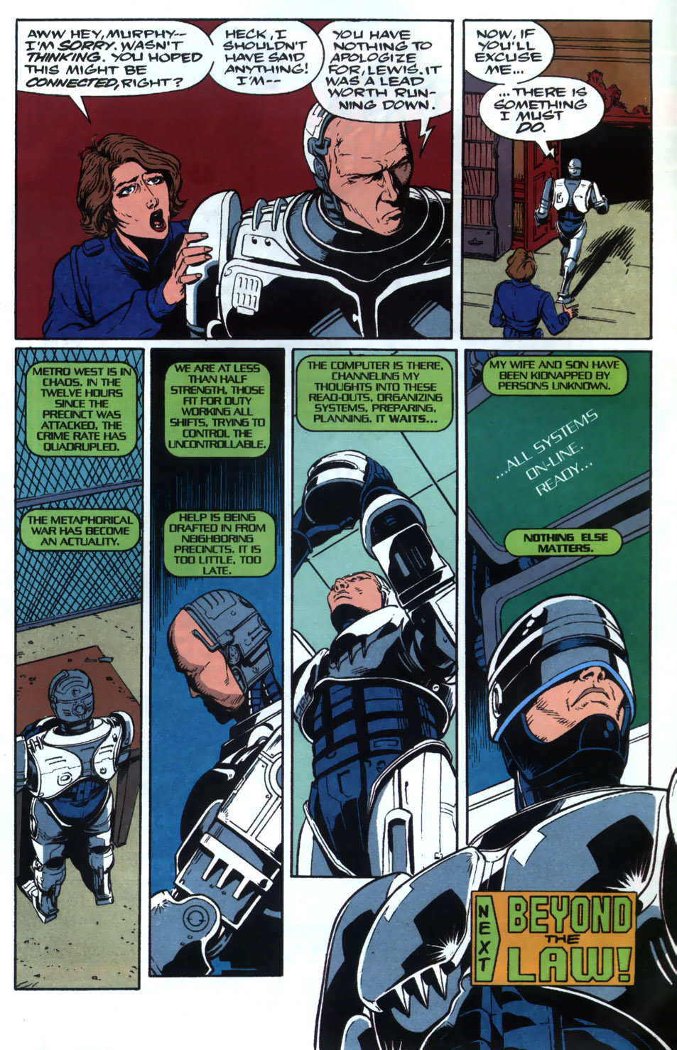 Read online Robocop (1990) comic -  Issue #20 - 24